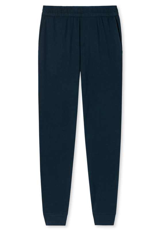 SCHIESSER Mix+Relax loungebroek lang, dames broek lang donkerblauw SCHIESSER Mix+Relax loungebroek lang, dames broek lang donkerblauw