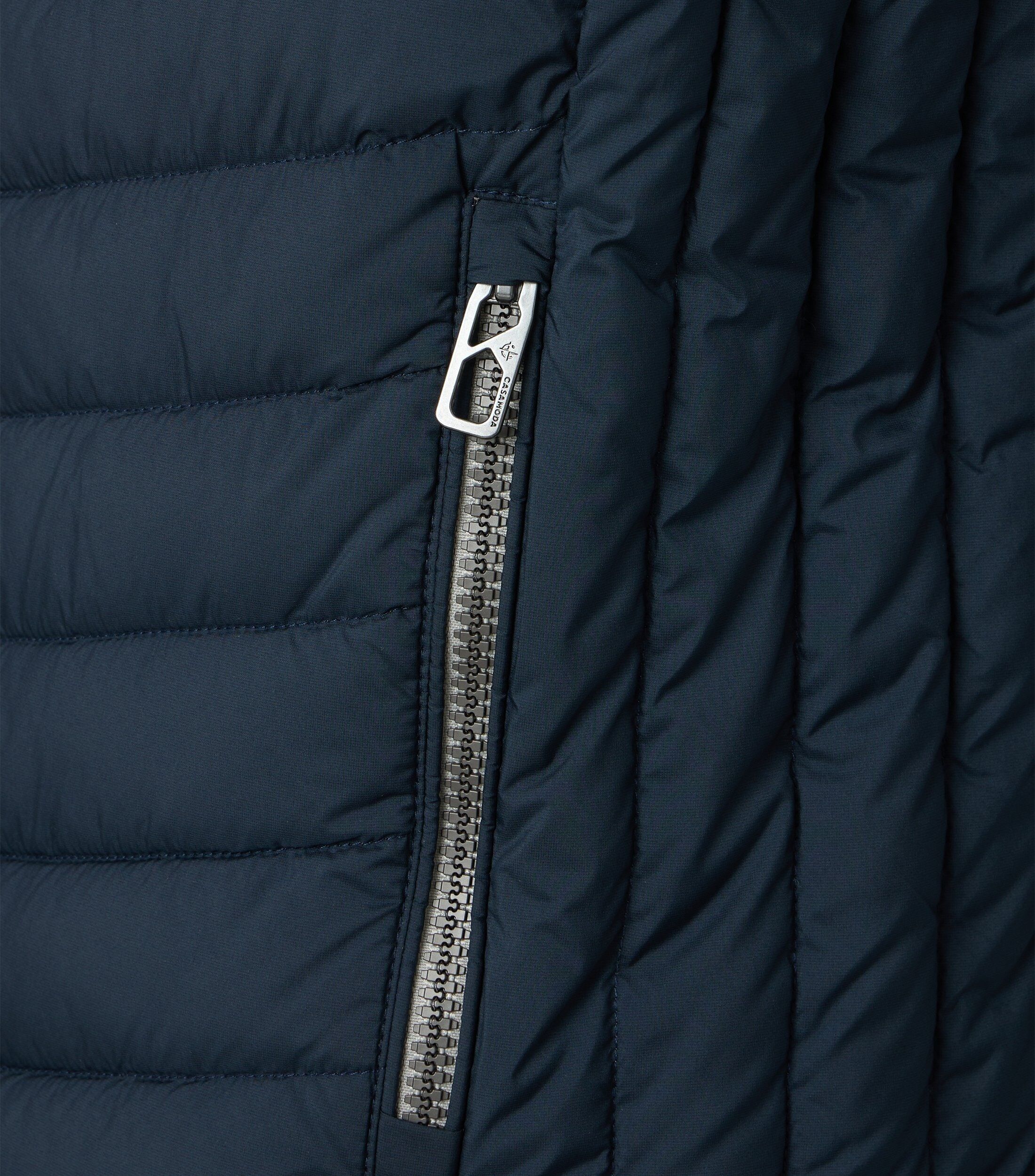 CASA MODA comfort fit bodywarmer, blauw, wit