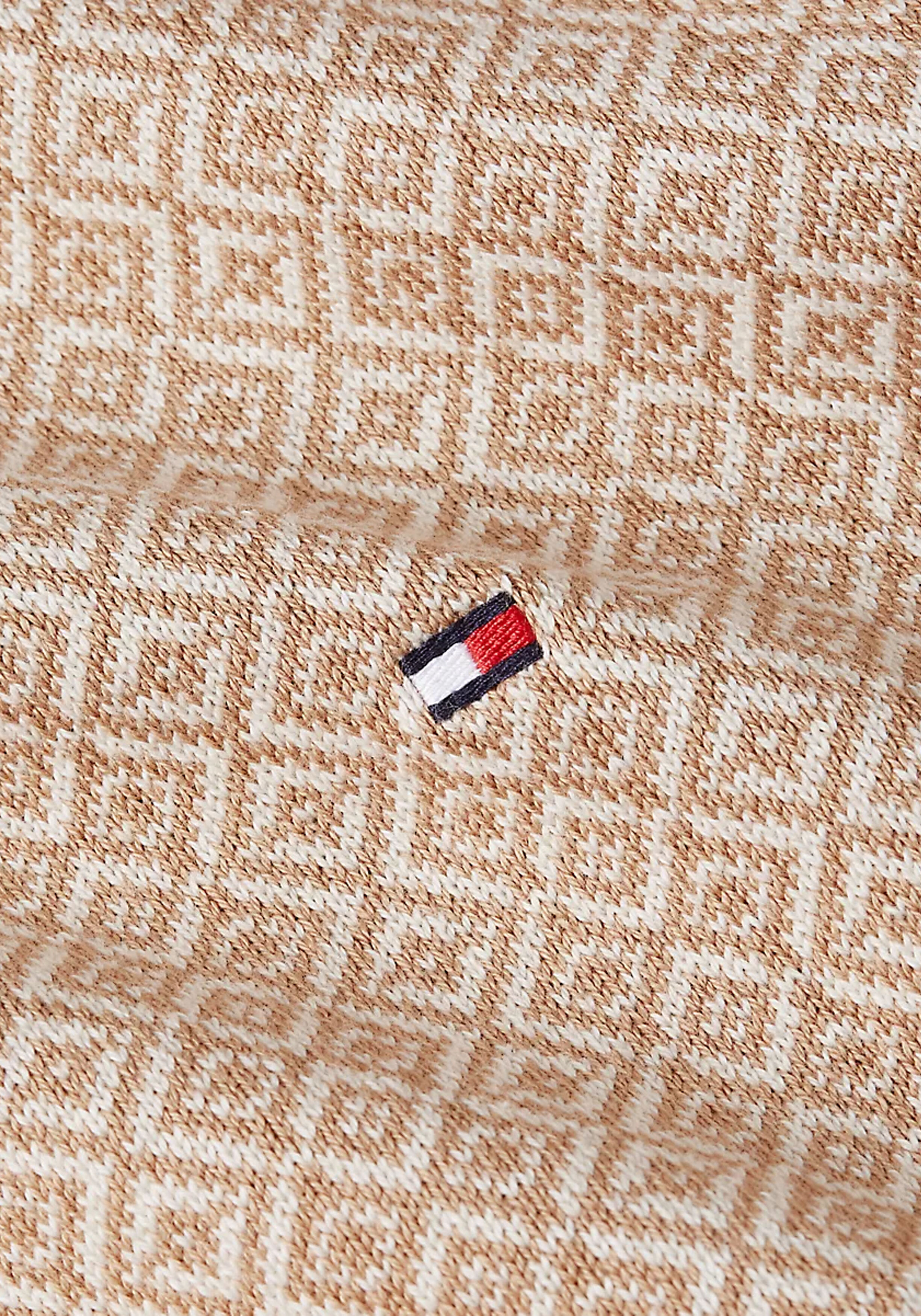 Tommy Hilfiger heren coltrui katoen, bruin