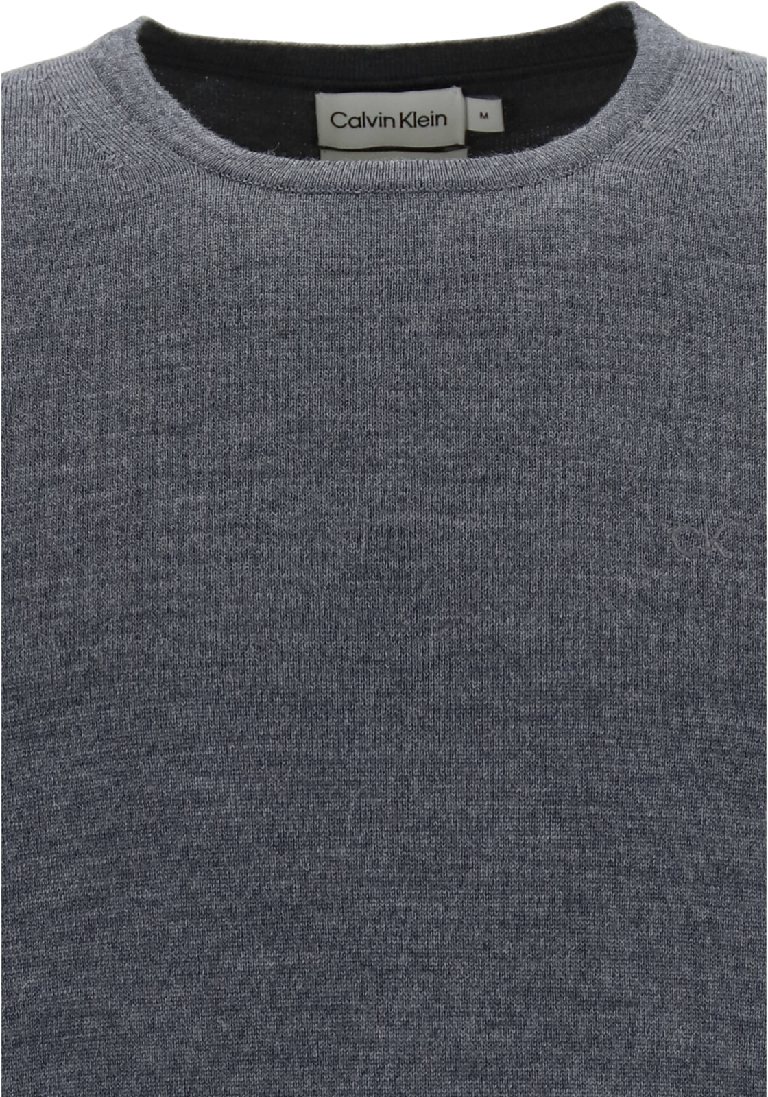 4-8719856771836-calvin_klein-CK_K10K109474P4E_TR_grijs_4fotos_HR Calvin Klein trui met O-hals wol, antraciet grijs melange