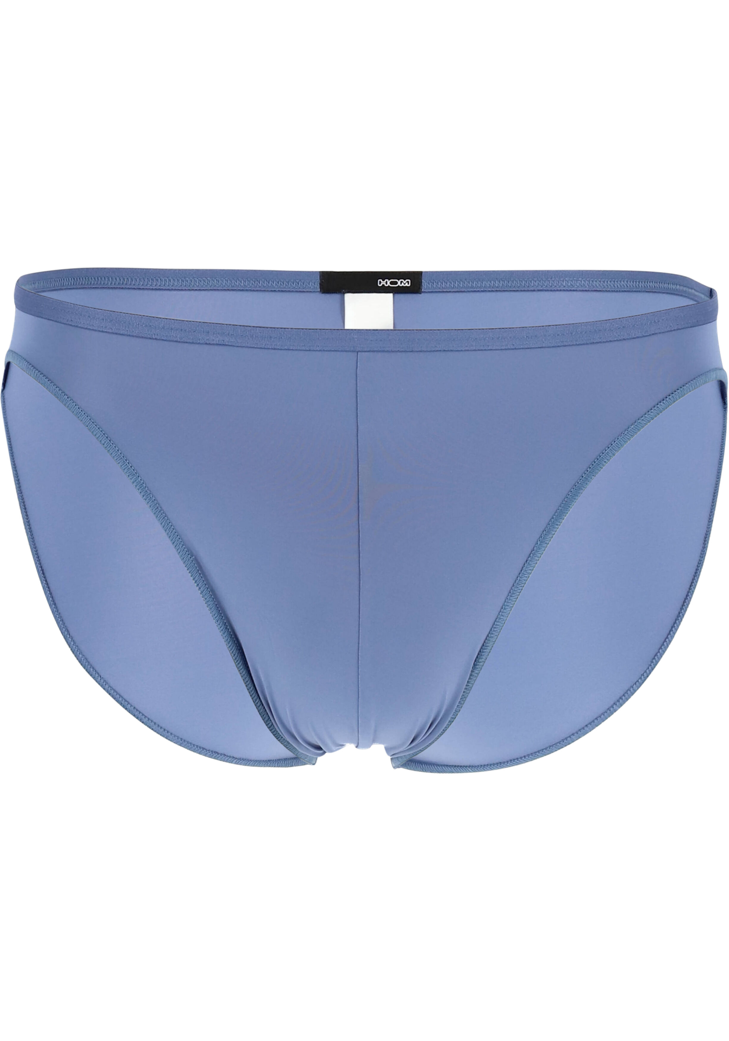 HOM Plumes micro briefs (1-pack), heren micro slip microfiber, midden blauw