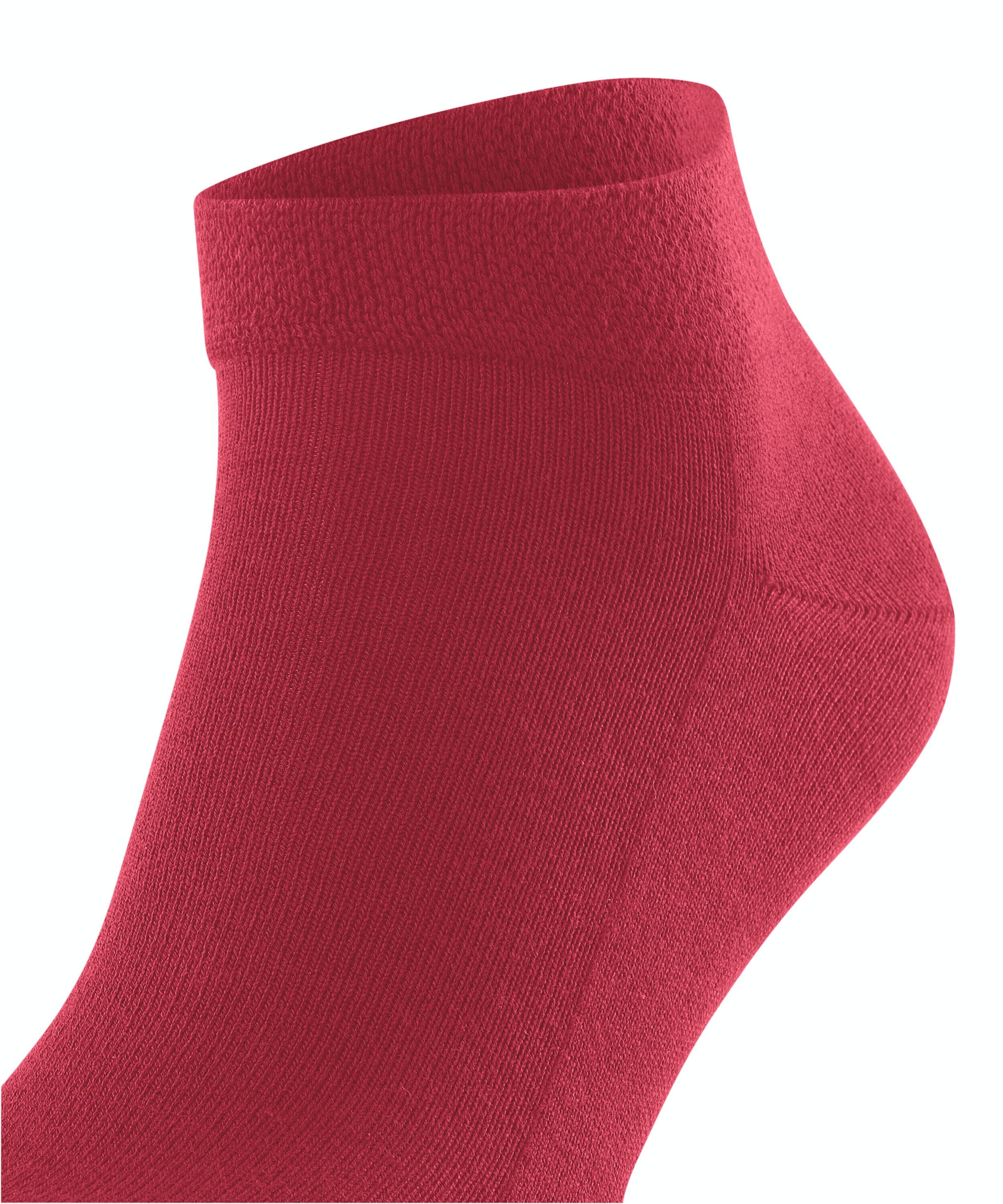 FALKE Sensitive London heren sneakersokken, rood (scarlet)