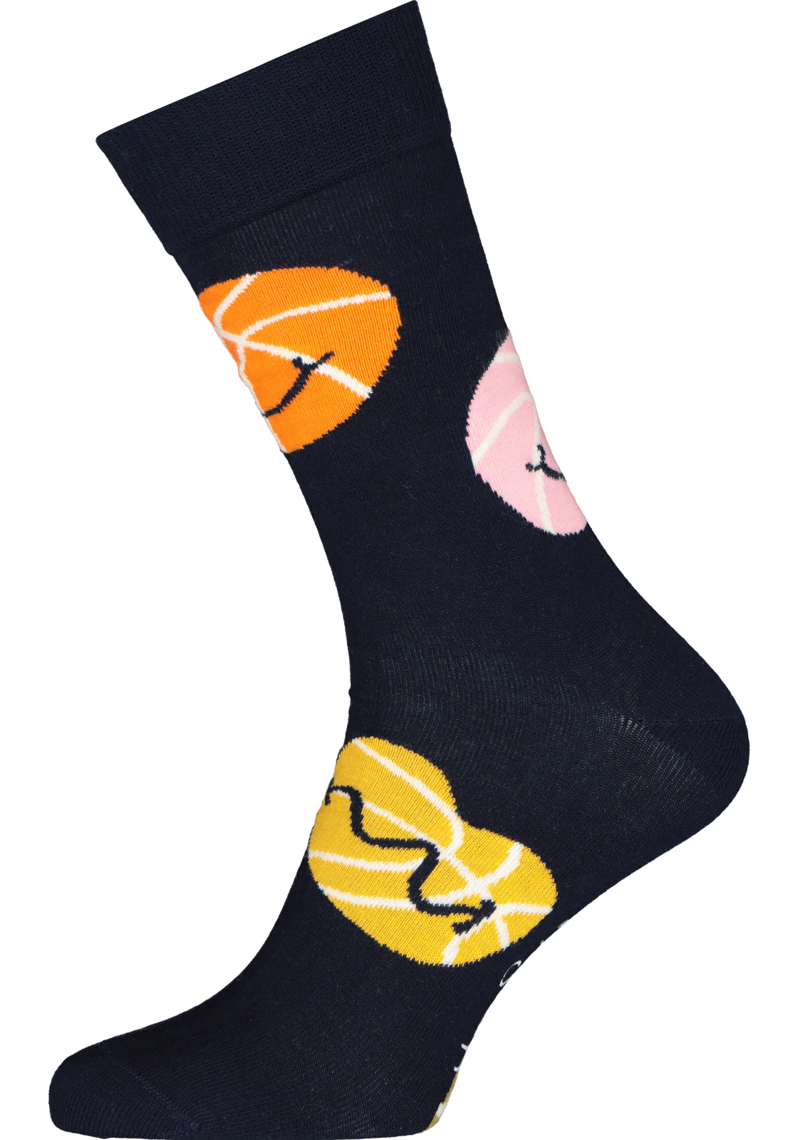 1-7333102463200_happy_socks_HR Happy Socks Balls Sock, unisex sokken, blauw met ballen