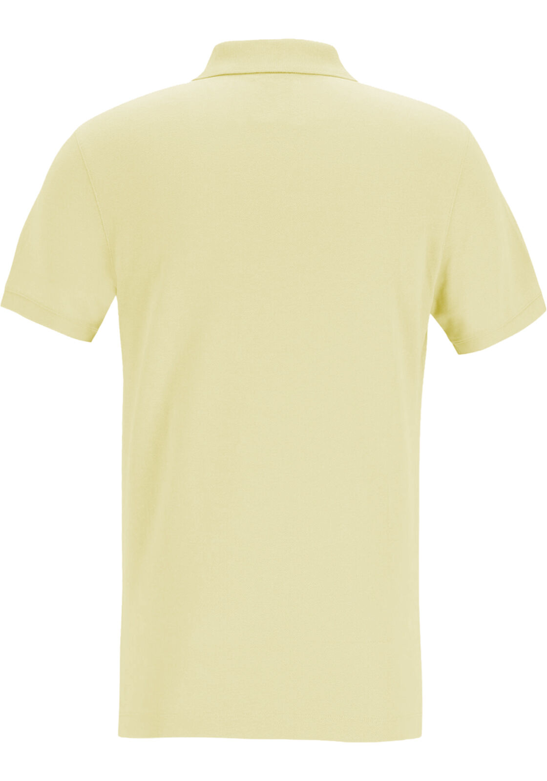 BOSS Pallas regular fit polo, pique, lichtgeel
