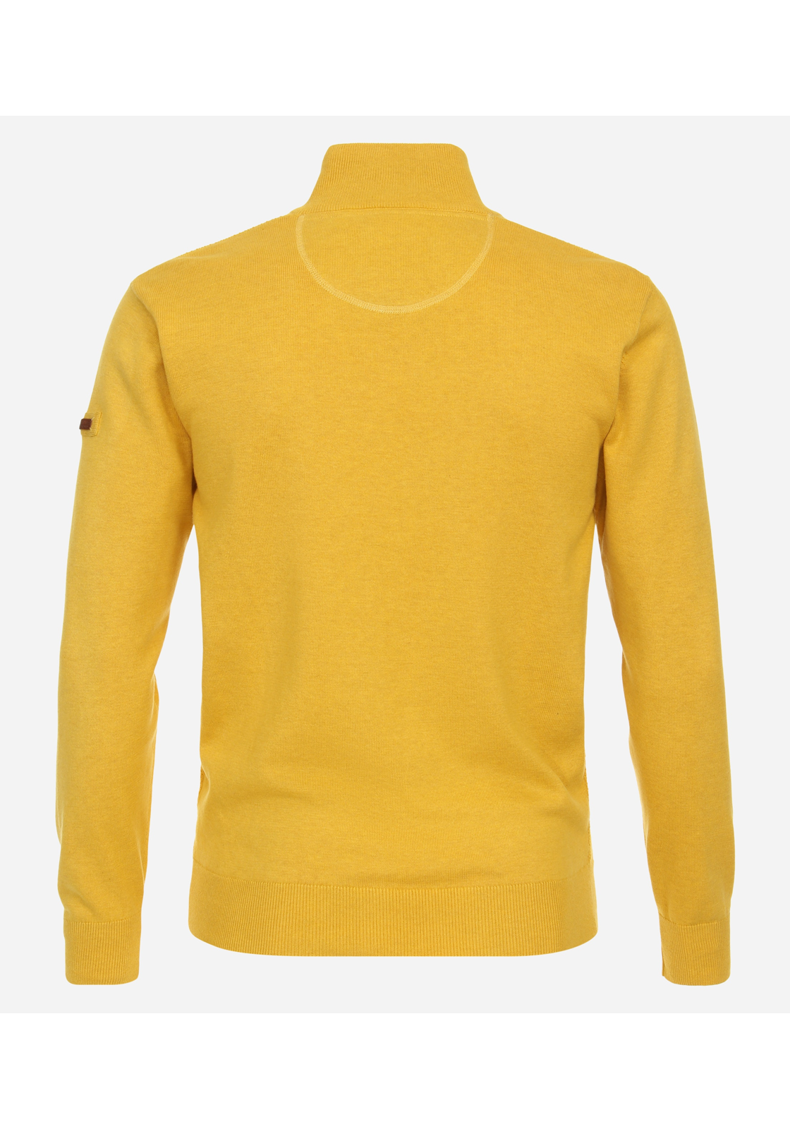 image_3_e89f4c7e59c2177644bec1195cb5dbb7jpgautoformatbgF3F3F3blend-alpha100blend-colorF3F3F3blend-modedarkenfitclampp Redmond heren schipperstrui katoen, opstaande kraag, geel (middeldik)