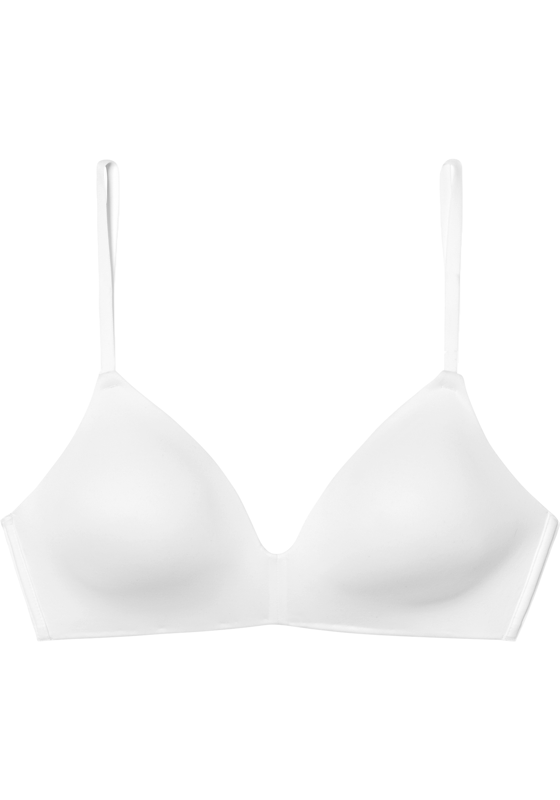 SCHIESSER Invisible Soft dames BH, voorgevormd zonder beugel, wit SCHIESSER Invisible Soft dames BH, voorgevormd zonder beugel, wit