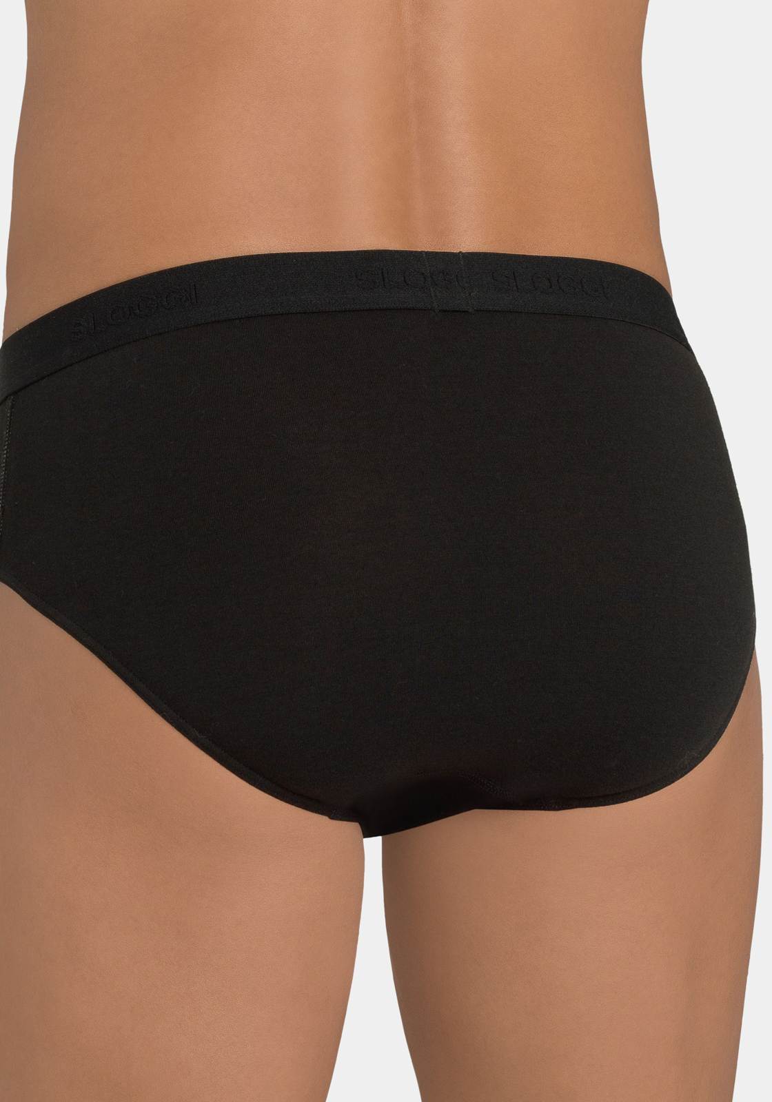 4-7611358600496-sloggi-men-24-7-midi-2p_HR Sloggi Men 24/7 Midi, heren slips (2-pack), zwart