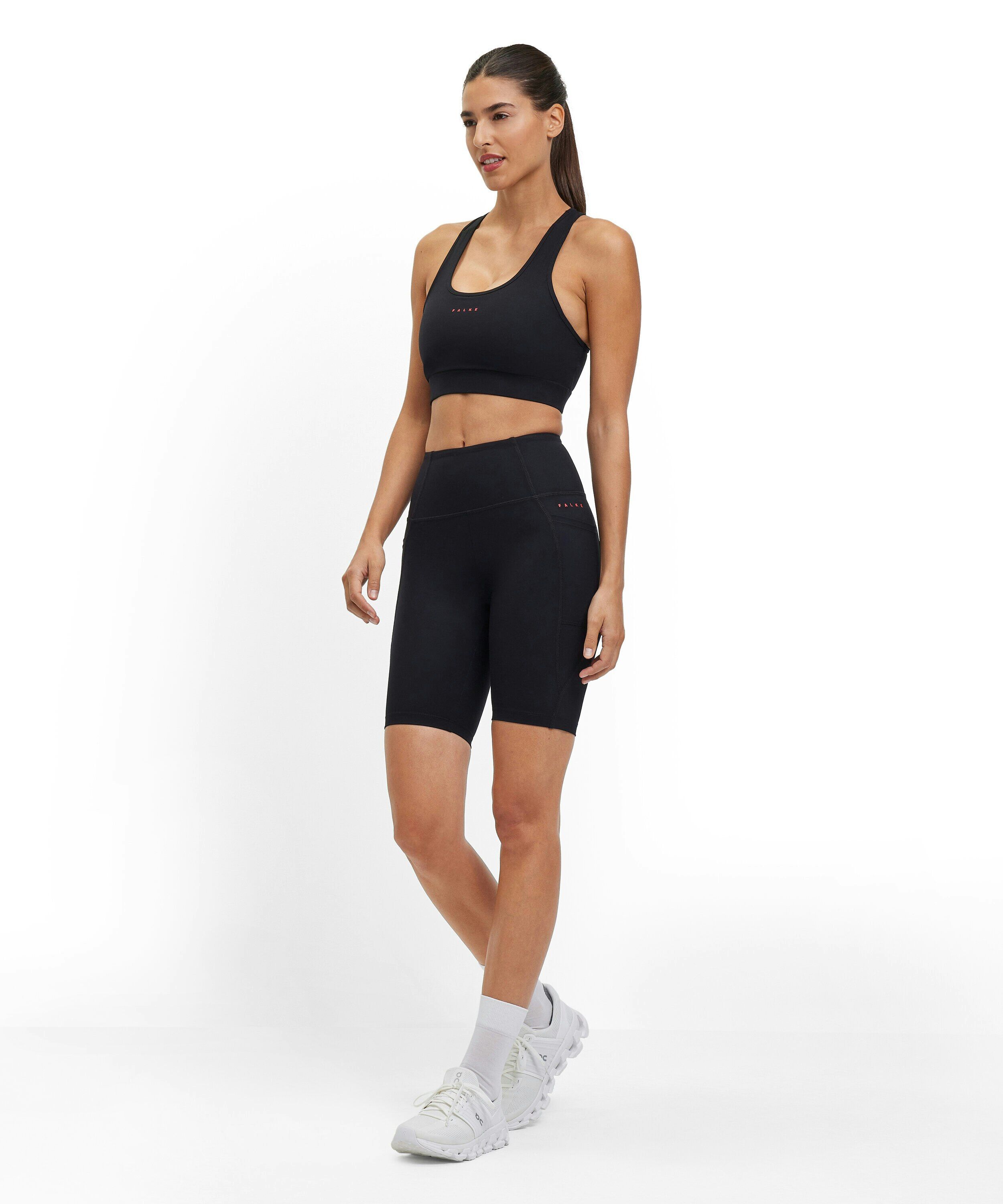 FALKE dames training tights, zwart (black)