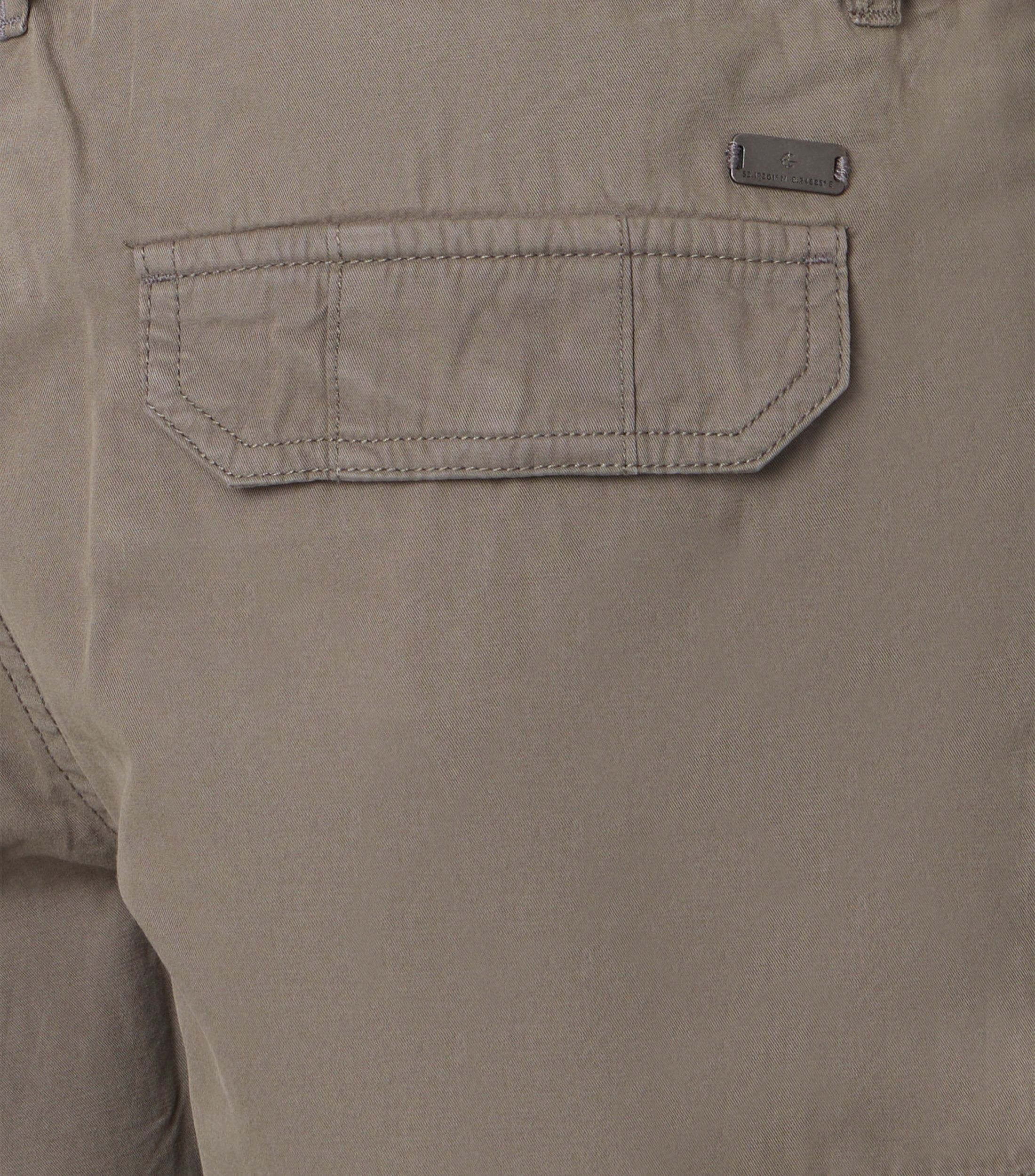 CASA MODA bermuda BEN, heren cargo korte broek, groen