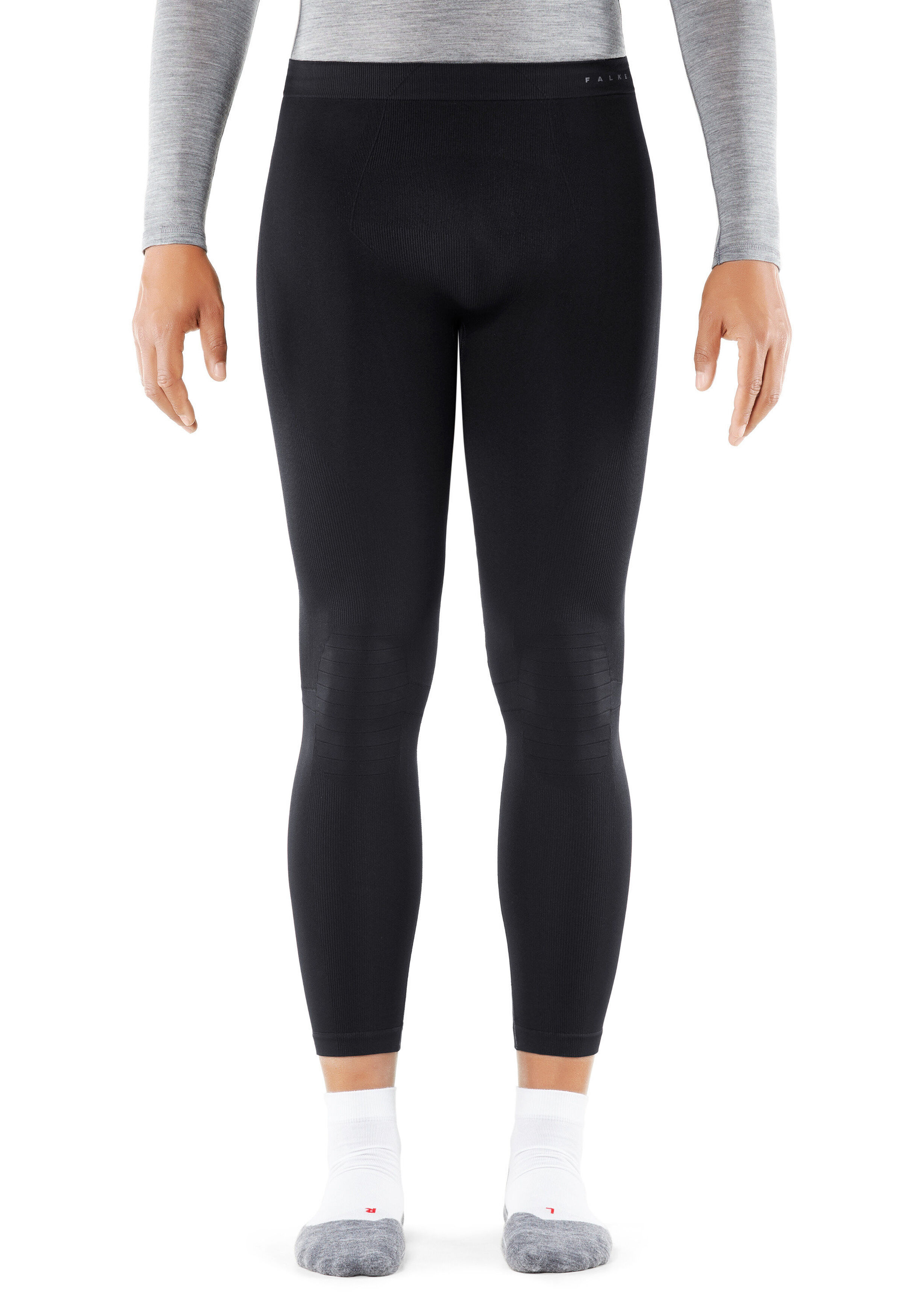 FALKE Maximum Warm heren thermo broek lang, zwart