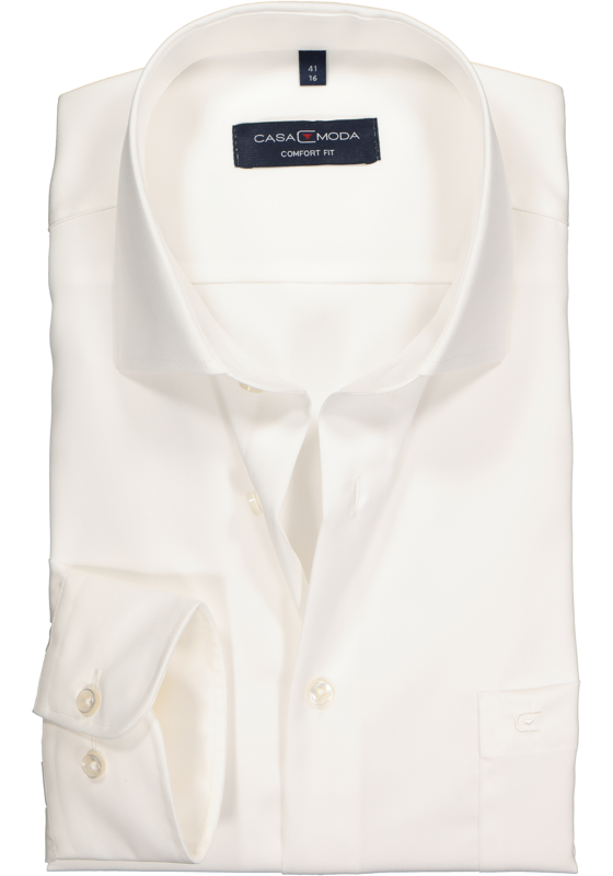 CASA MODA comfort fit overhemd, mouwlengte 72 cm, beige twill  CASA MODA comfort fit overhemd, mouwlengte 72 cm, beige twill