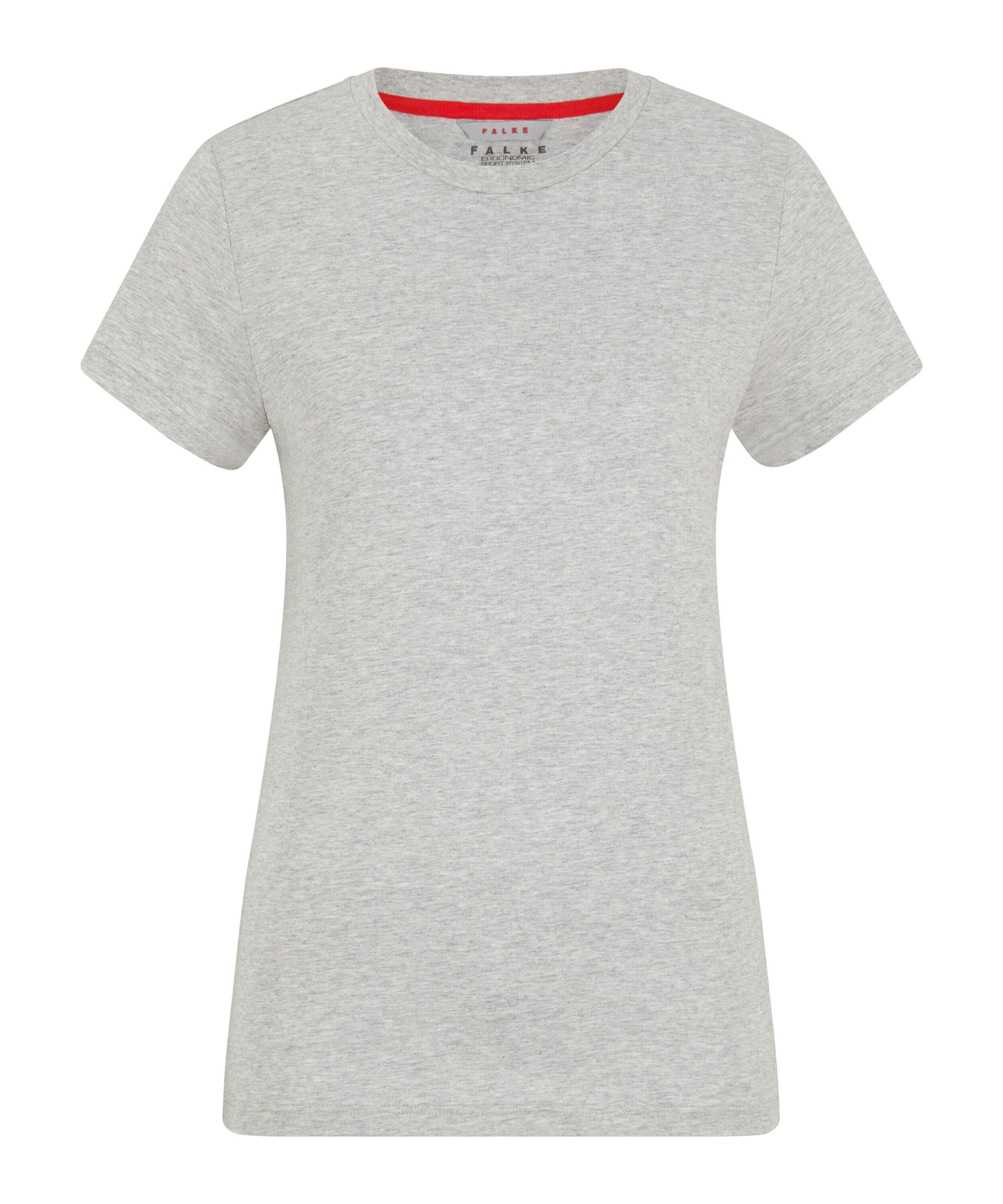 FALKE dames training T-shirt, grijs (grey-heather)