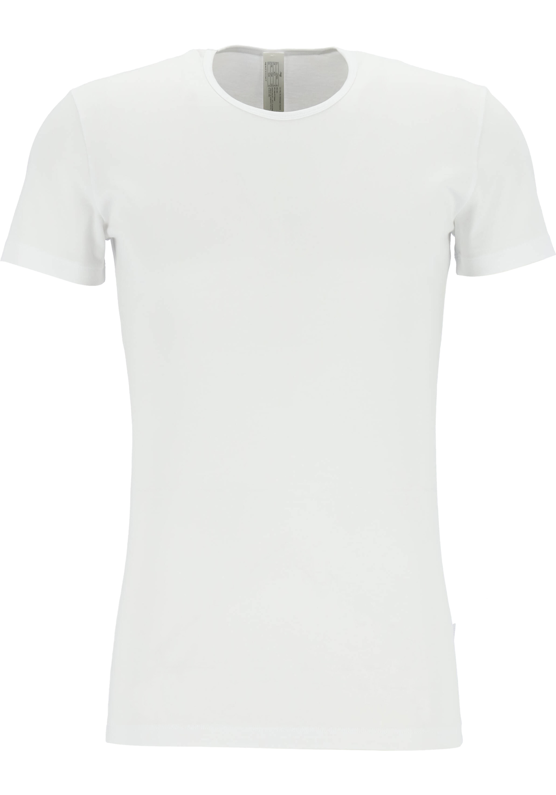 2-7611358604838-sloggi-SL_101631550003_TS_2p_wit_4fotos_HR Sloggi Men 24/7 Shirt O-hals, heren T-shirts (2-pack), wit