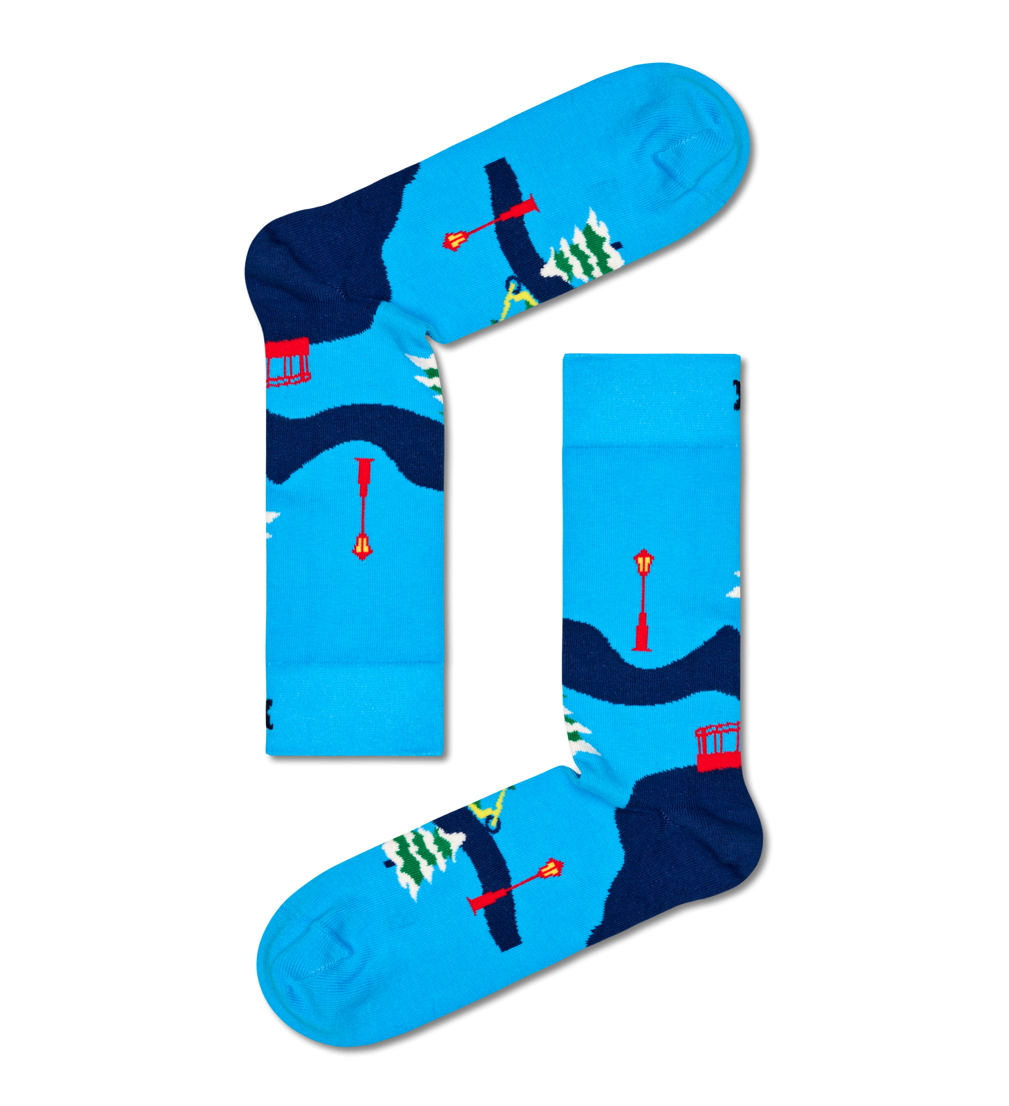 Happy Socks Happy Holidays Socks Gift Set (2-pack), unisex sokken in cadeauverpakking
