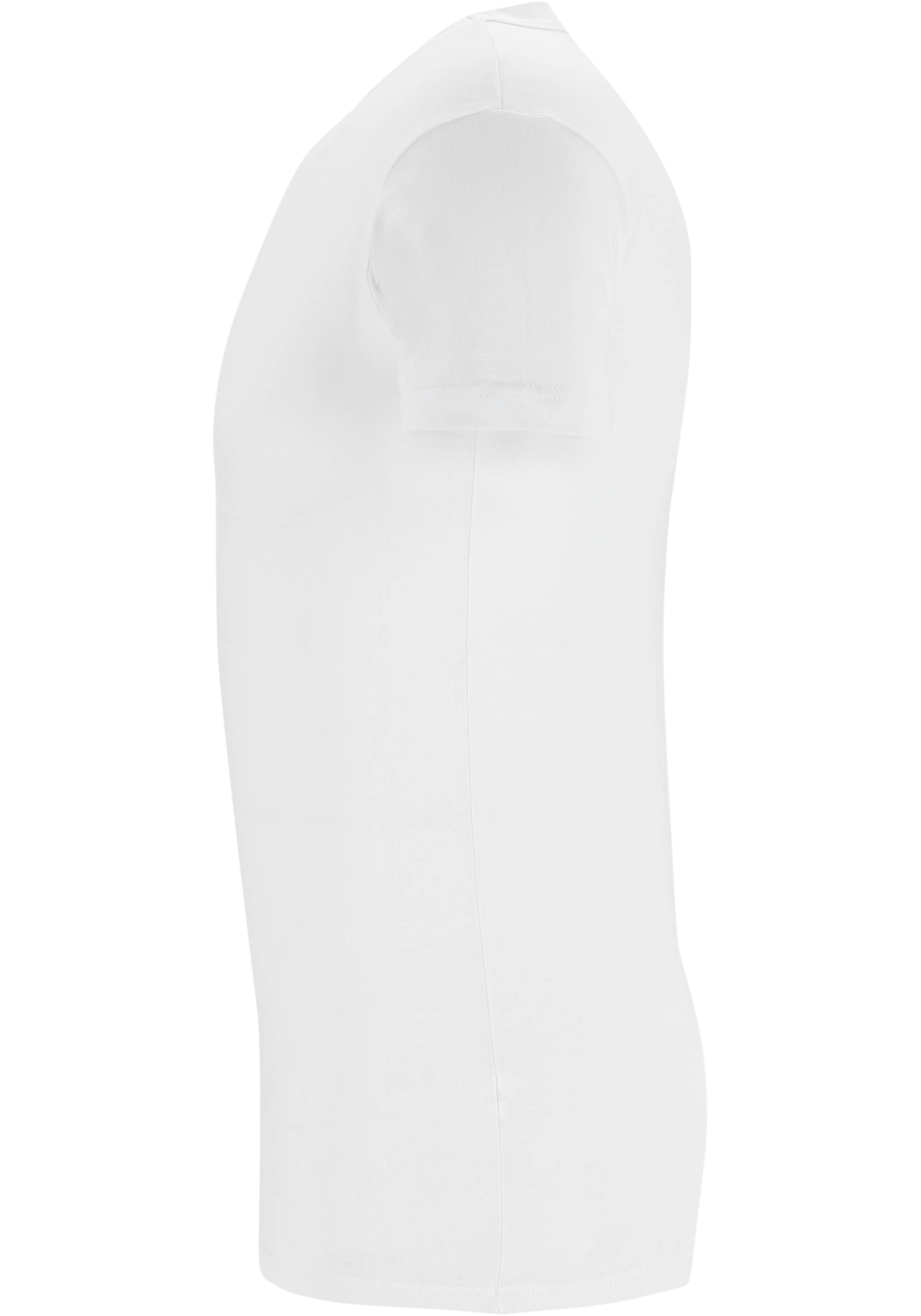 ALAN RED T-shirts OAKVILLE (2-pack), O-hals stretch, wit
