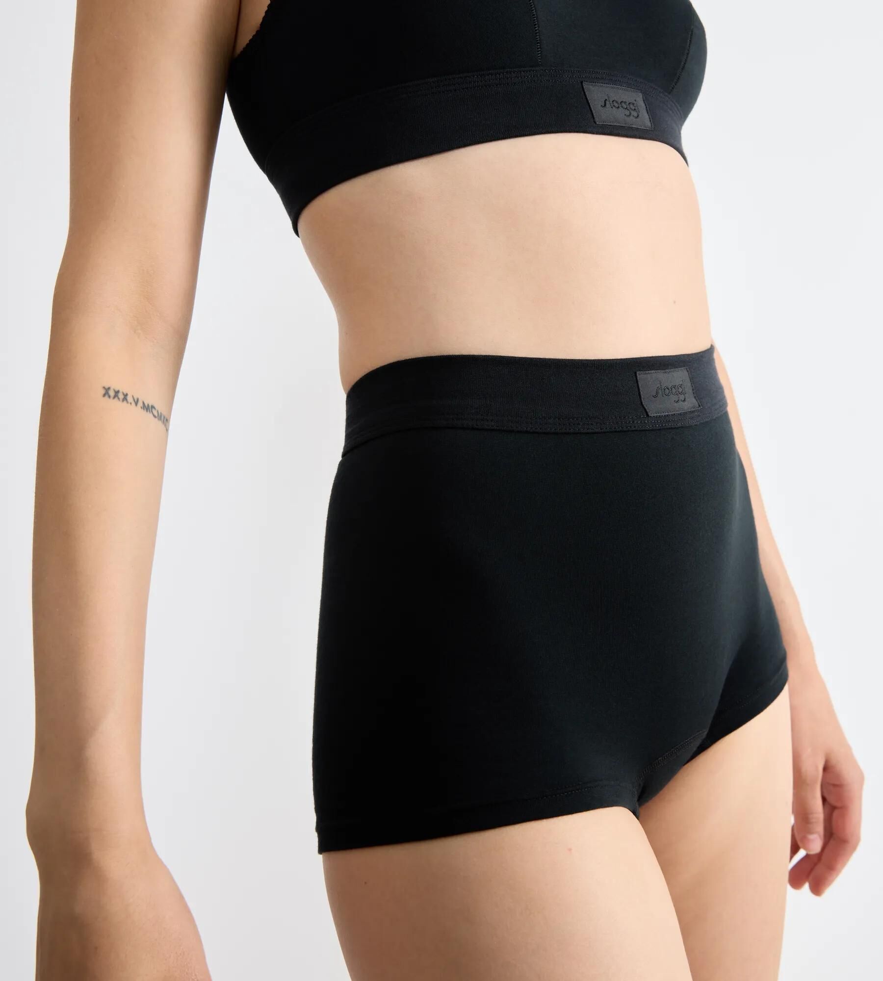 Sloggi Women Double Comfort T Short (1-pack), dames boxer, zwart