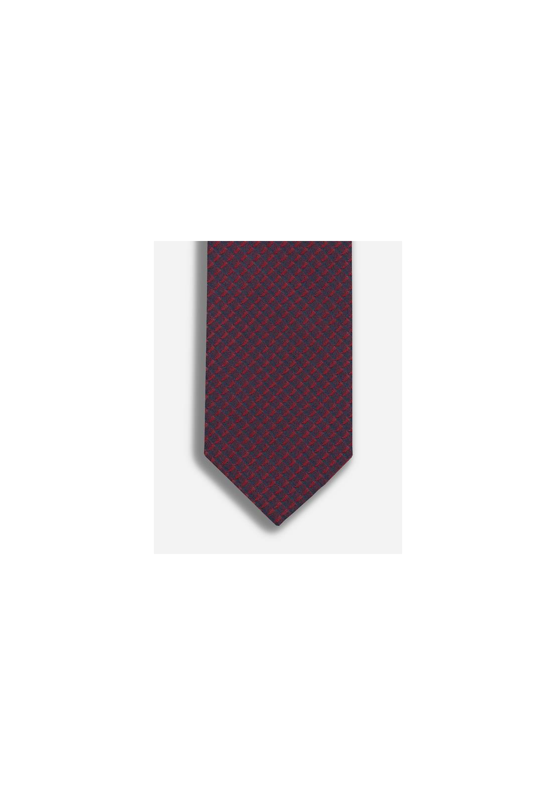 3-4066425274620-olymp-accessoire_HR OLYMP smalle stropdas, rood dessin