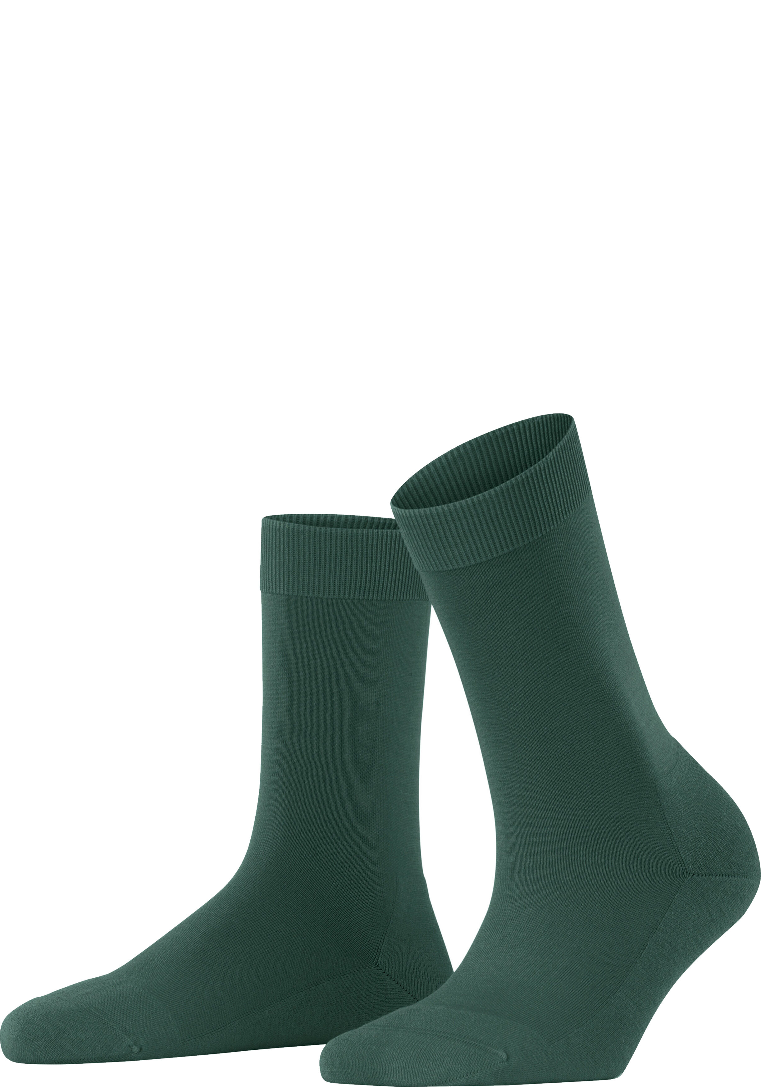 FALKE ClimaWool damessokken, groen (hunter green)