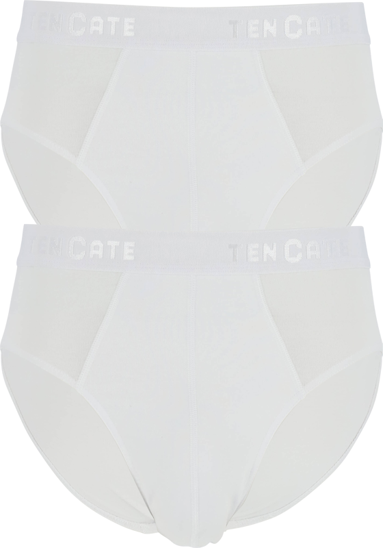 TEN CATE Basics men slip (2-pack), heren sportslips, wit TEN CATE Basics men slip (2-pack), heren sportslips, wit