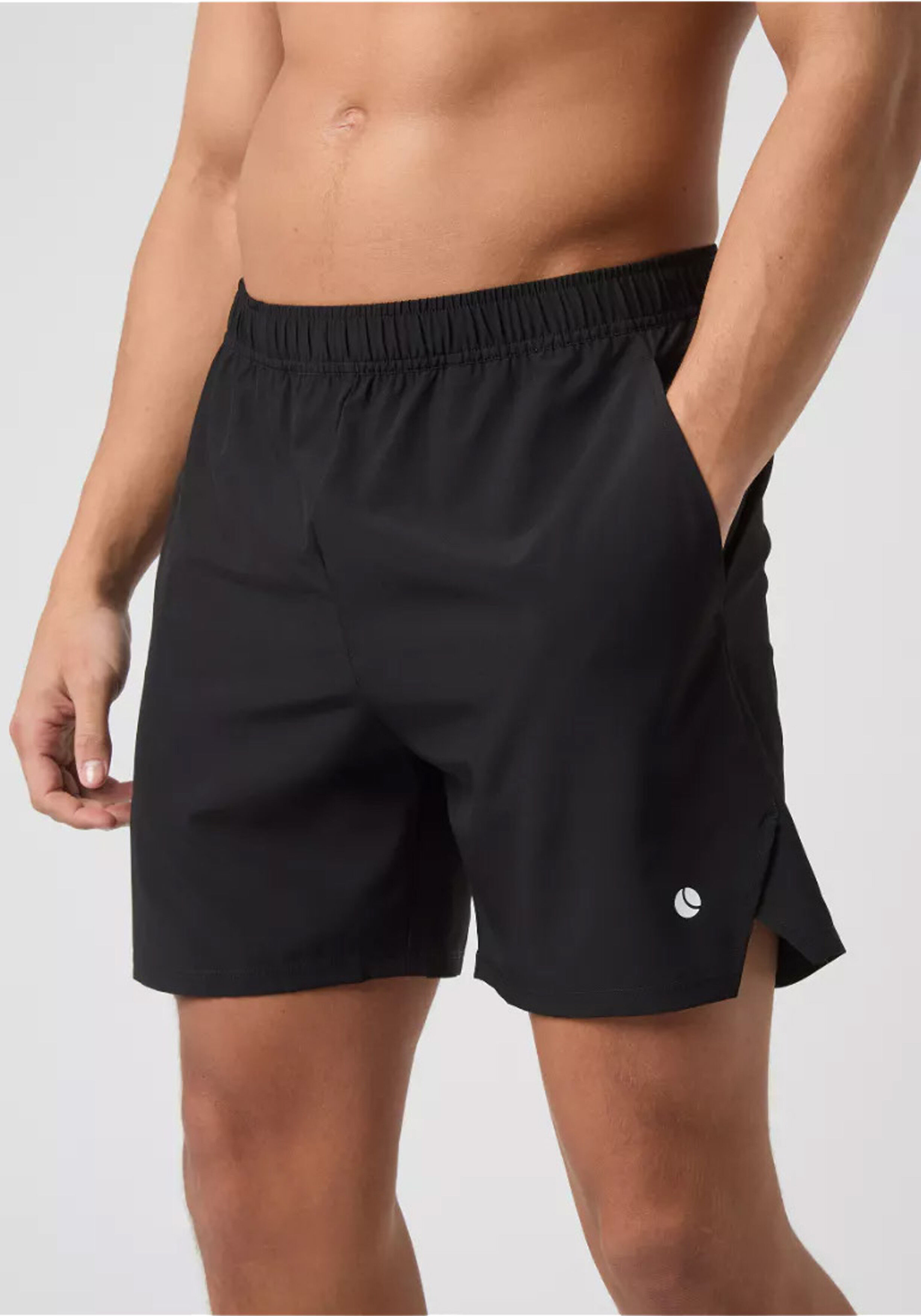 Bjorn Borg Ace Racquet Shorts 7 Inch, heren sportbroek kort, zwart
