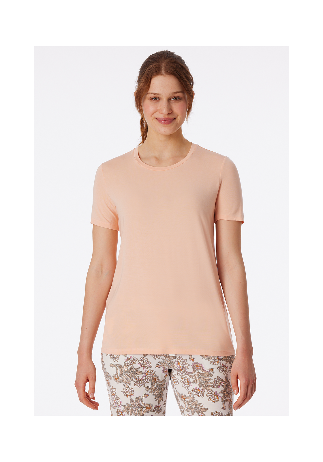 image_3_175475-680_3_1280x1280 SCHIESSER Mix+Relax T-shirt, dames shirt korte mouw modal peach