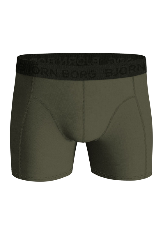 Bjorn Borg Cotton Stretch boxers, heren boxers normale lengte (1-pack), groen Bjorn Borg Cotton Stretch boxers, heren boxers normale lengte (1-pack), groen