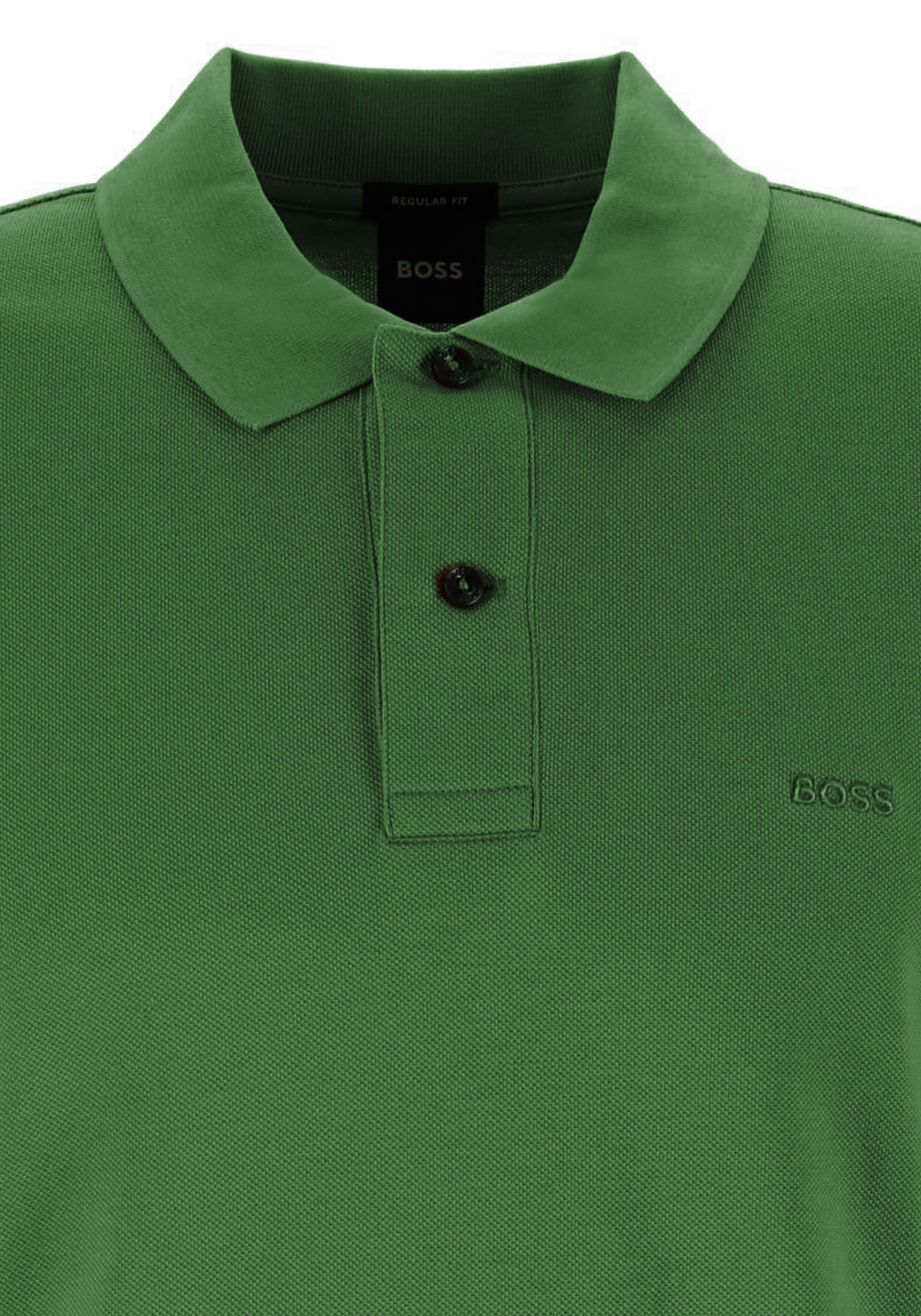 BOSS Pallas regular fit polo, pique, groen