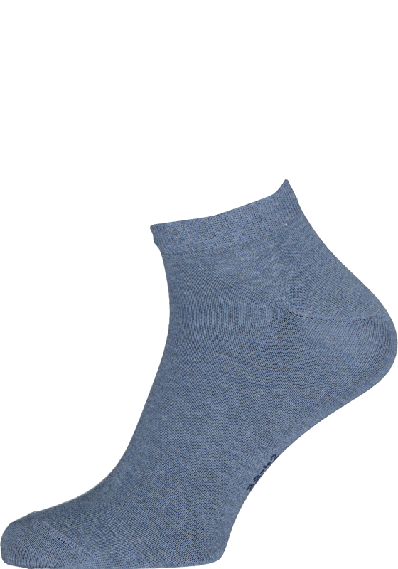 FALKE Happy heren enkelsokken (2-pack), jeansblauw (light denim) FALKE Happy heren enkelsokken (2-pack), jeansblauw (light denim)