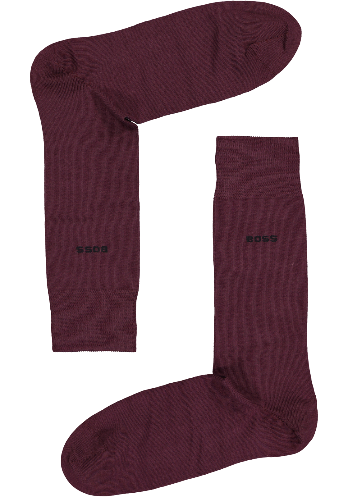 07-4063536003255_hugo_boss_cadeau_sokken_3p_HR HUGO BOSS cadeauset sokken, giftbox met 3 paar heren sokken, zwart, bordeaux en dessin