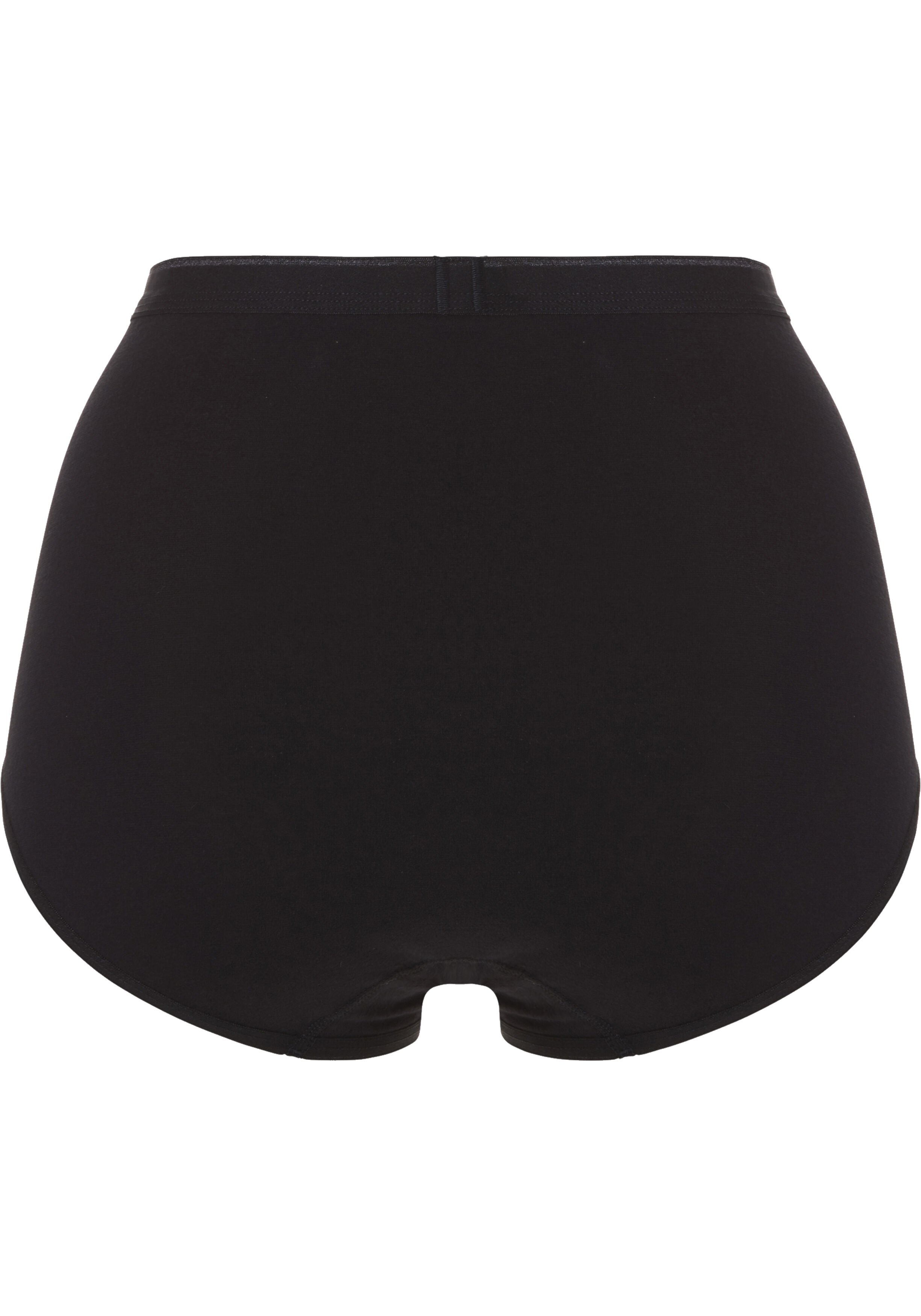TEN CATE Basic women maxi (3-pack), dames slips hoge taille, zwart