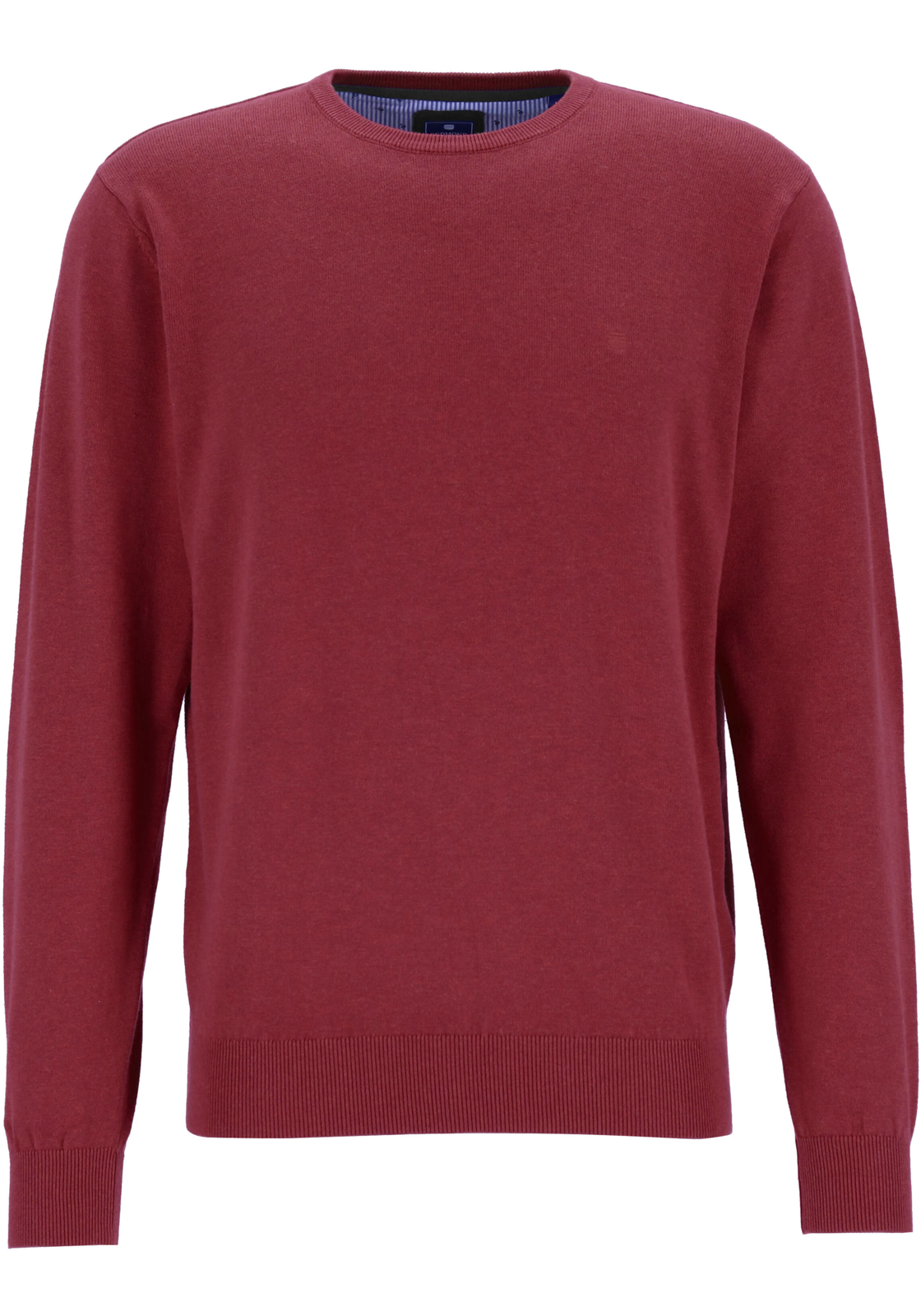 1-4061933205586-redmond-Redmond_50058_rood_4fotos_HR Redmond heren trui katoen, O-hals, bordeaux rood