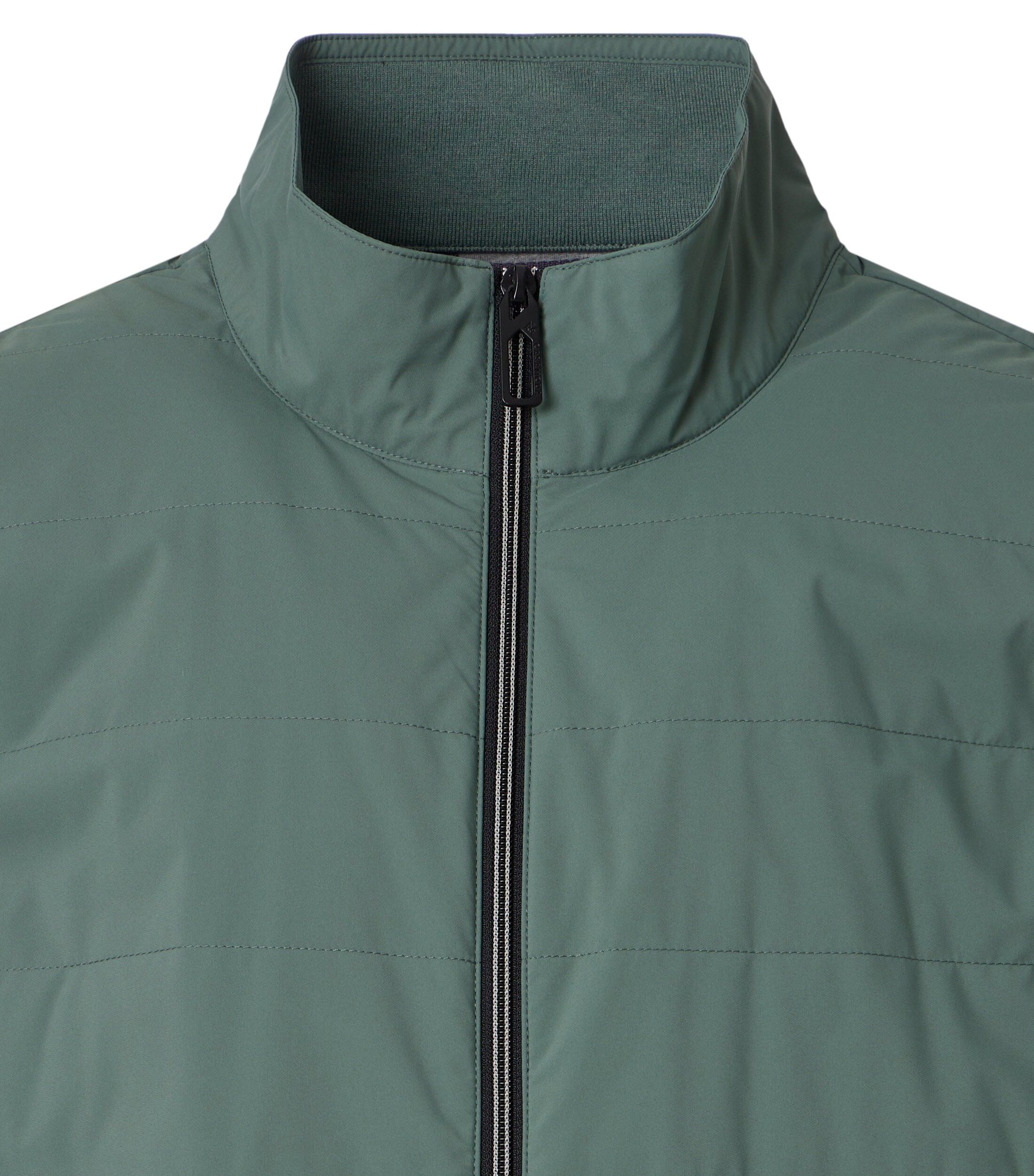 CASA MODA comfort fit bodywarmer, groen, donkerblauw
