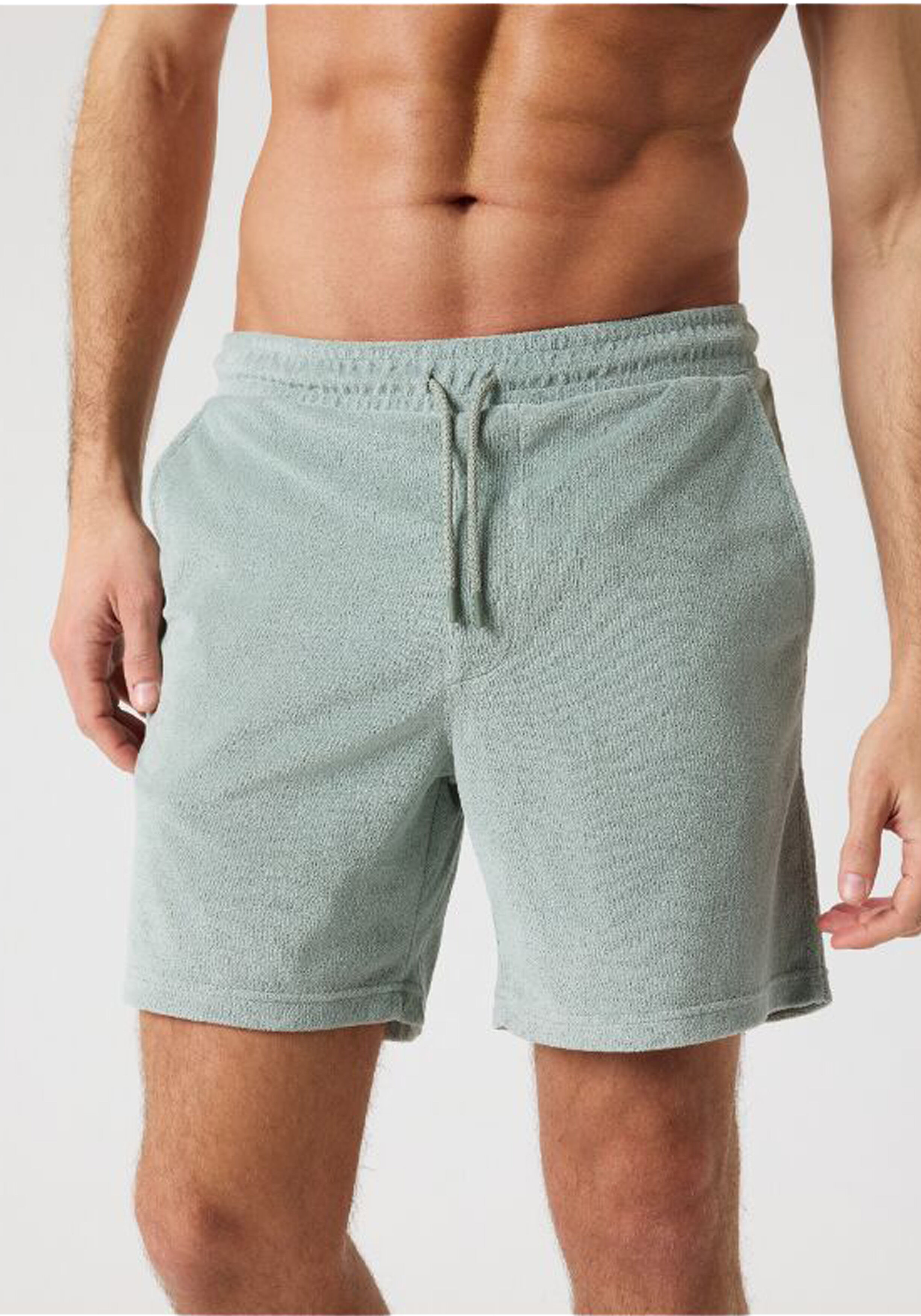 Bjorn Borg Toweling Pool Shorts, korte broek, grijs
