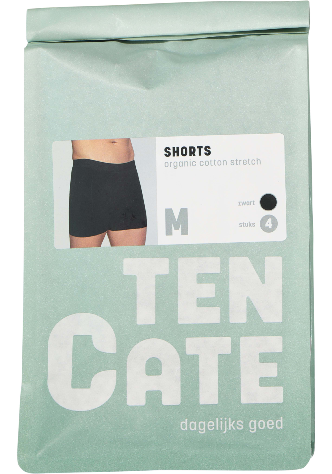 5-8711665835327-ten_cate-TCATE_BX_zwart_4P_32387090_4_fotos_HR TEN CATE Basics men shorts (4-pack), heren boxers normale lengte, zwart