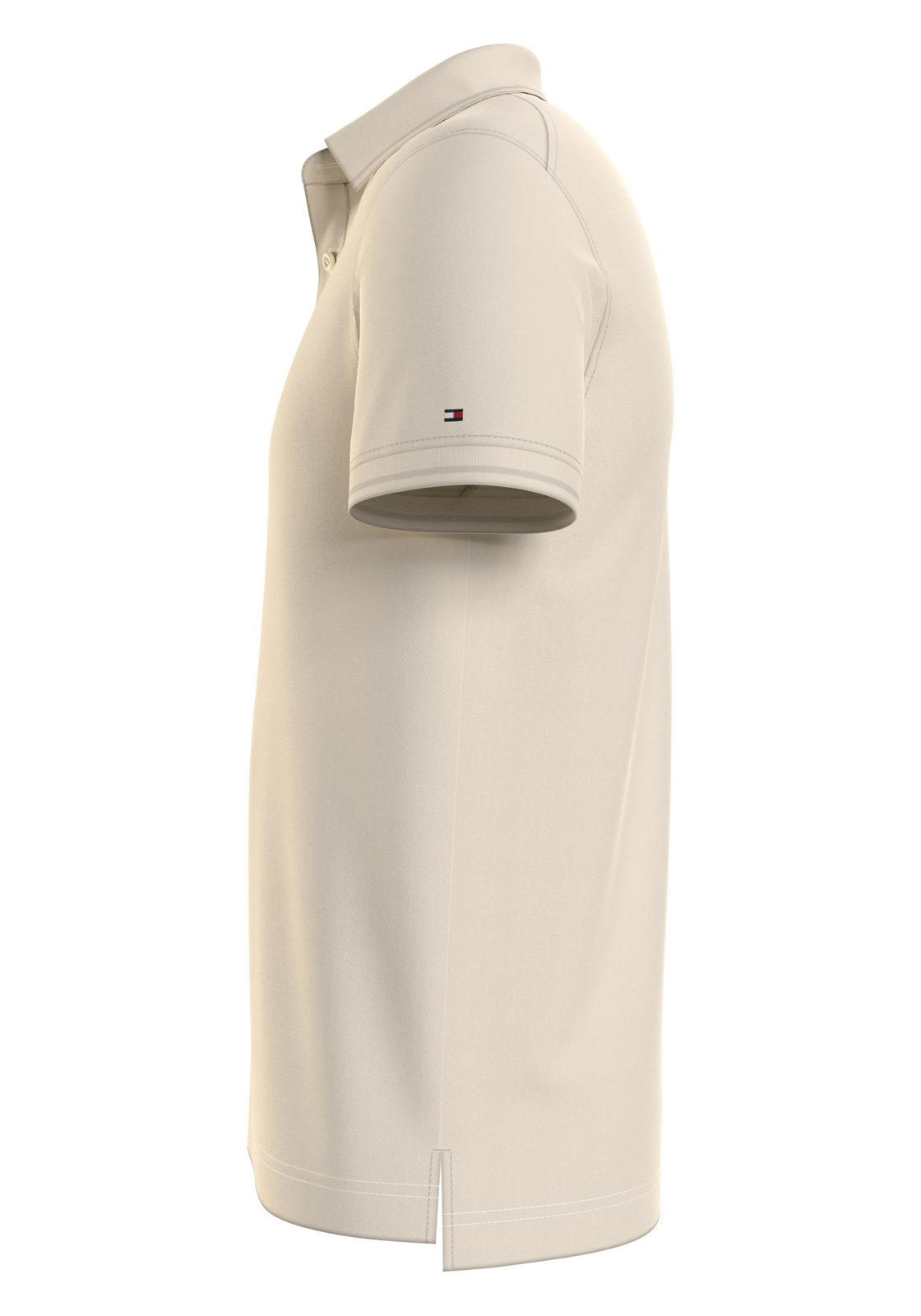 image_5_MW0MW34747AEF_D2_C4101wid2000amphei2000ampop_usm1710 Tommy Hilfiger Dc Es Mercerized Pique Slim Polo, heren poloshirt, beige