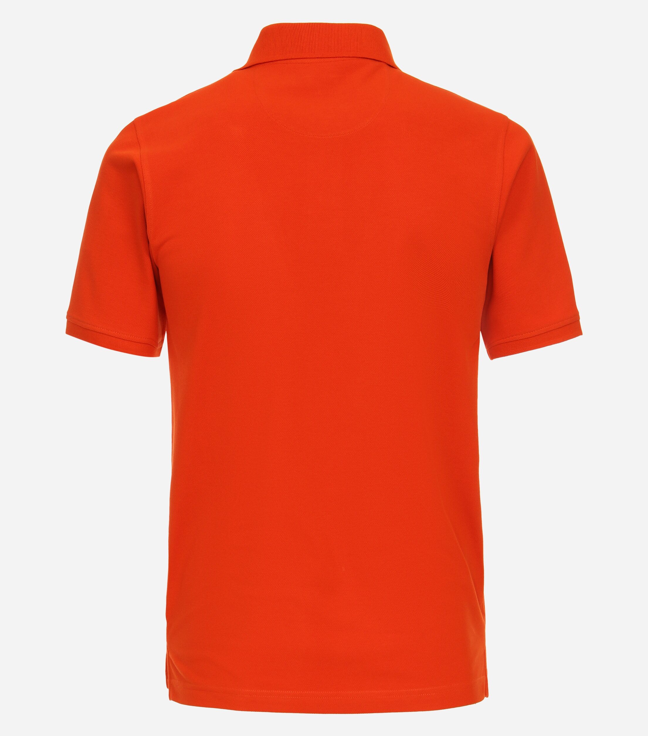 Redmond regular fit heren polo, pique, oranje