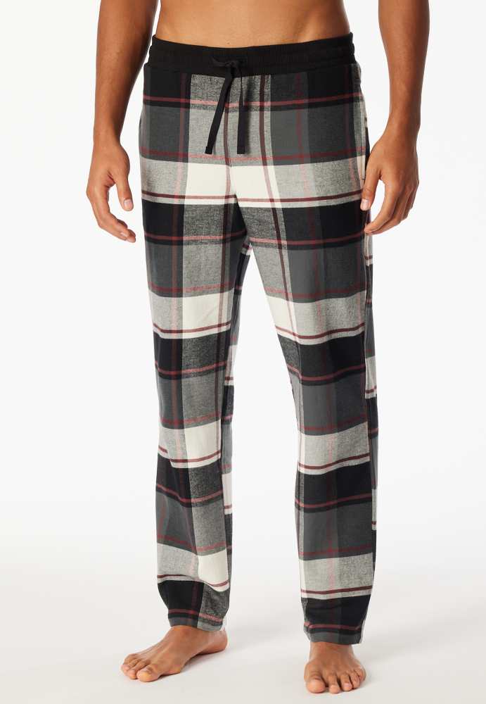 SCHIESSER Mix + Relax Pantalon, heren loungebroek, multicolour geruit