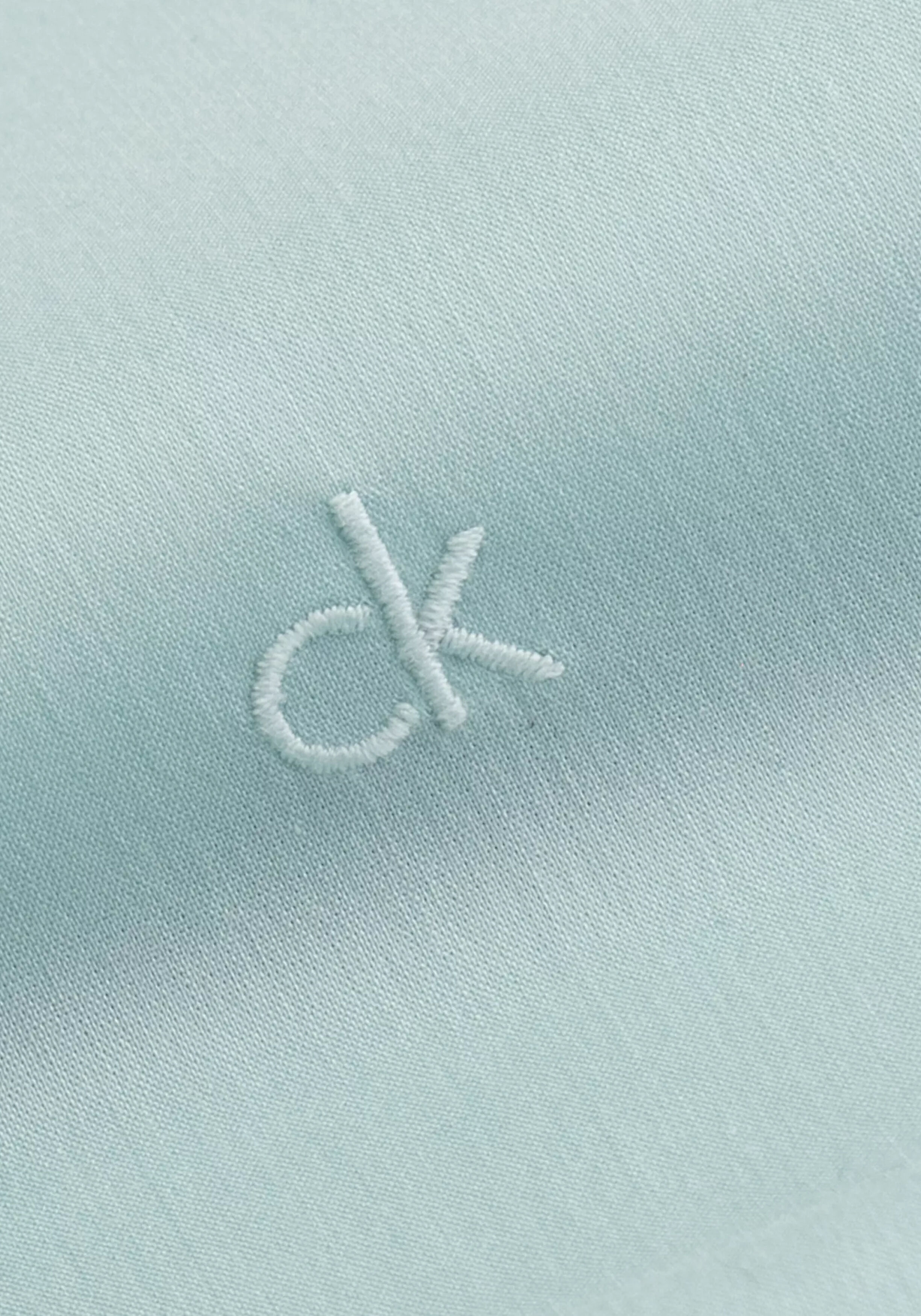 Calvin Klein slim fit overhemd, popeline, lichtgroen