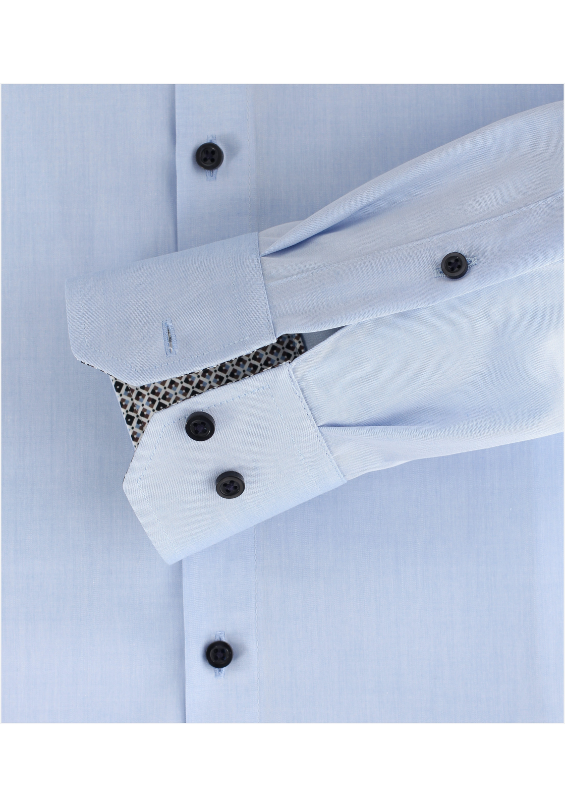 image_6_a303c0aff61296bb4997f9757e2f6114jpgautoformatbgF3F3F3blend-alpha100blend-colorF3F3F3blend-modedarkenfitclampp VENTI modern fit overhemd, popeline, blauw