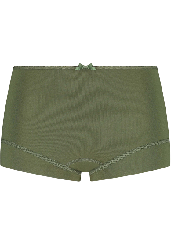 RJ Bodywear Pure Color dames short, donkergroen RJ Bodywear Pure Color dames short, donkergroen