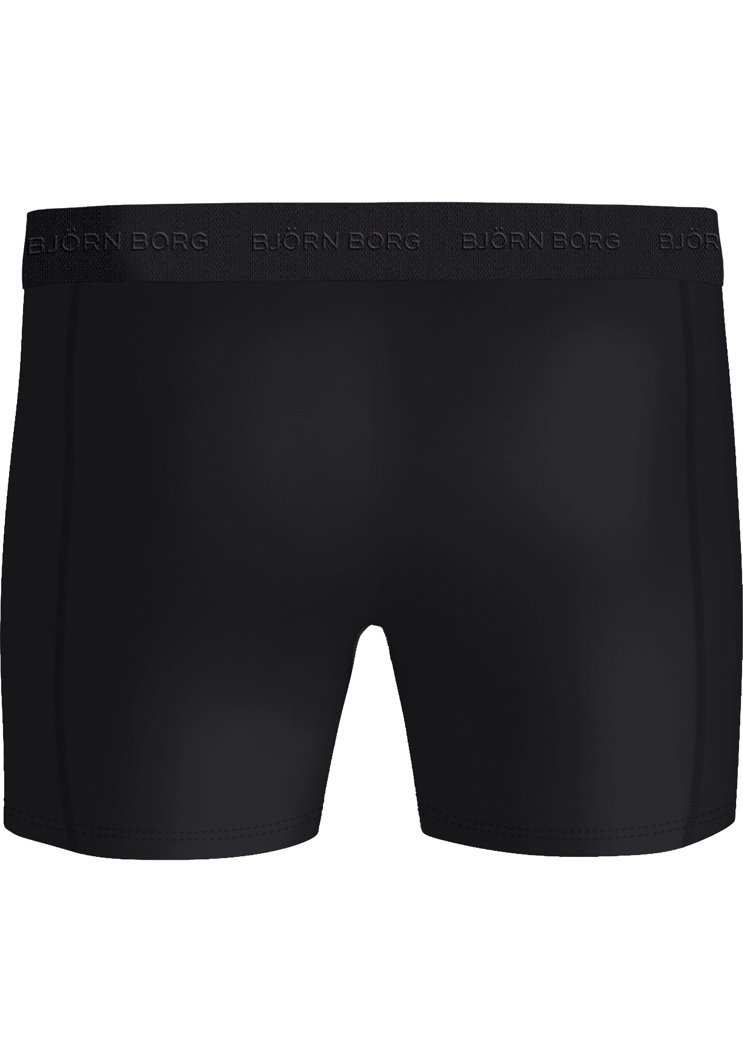 Bjorn Borg boxers, microfiber heren boxers lange pijpen (1-pack), wit, navy blauw, zwart