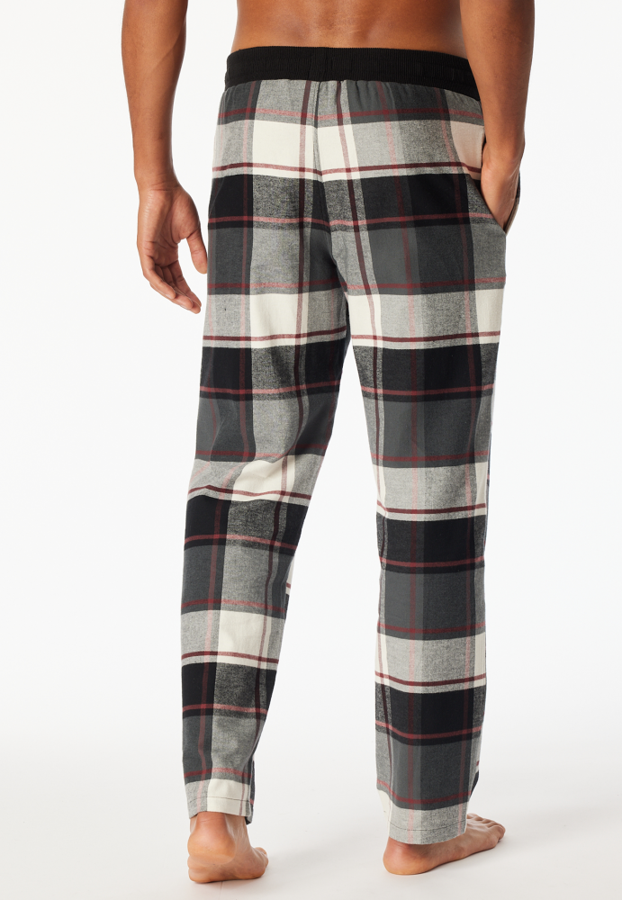 SCHIESSER Mix + Relax Pantalon, heren loungebroek, multicolour geruit
