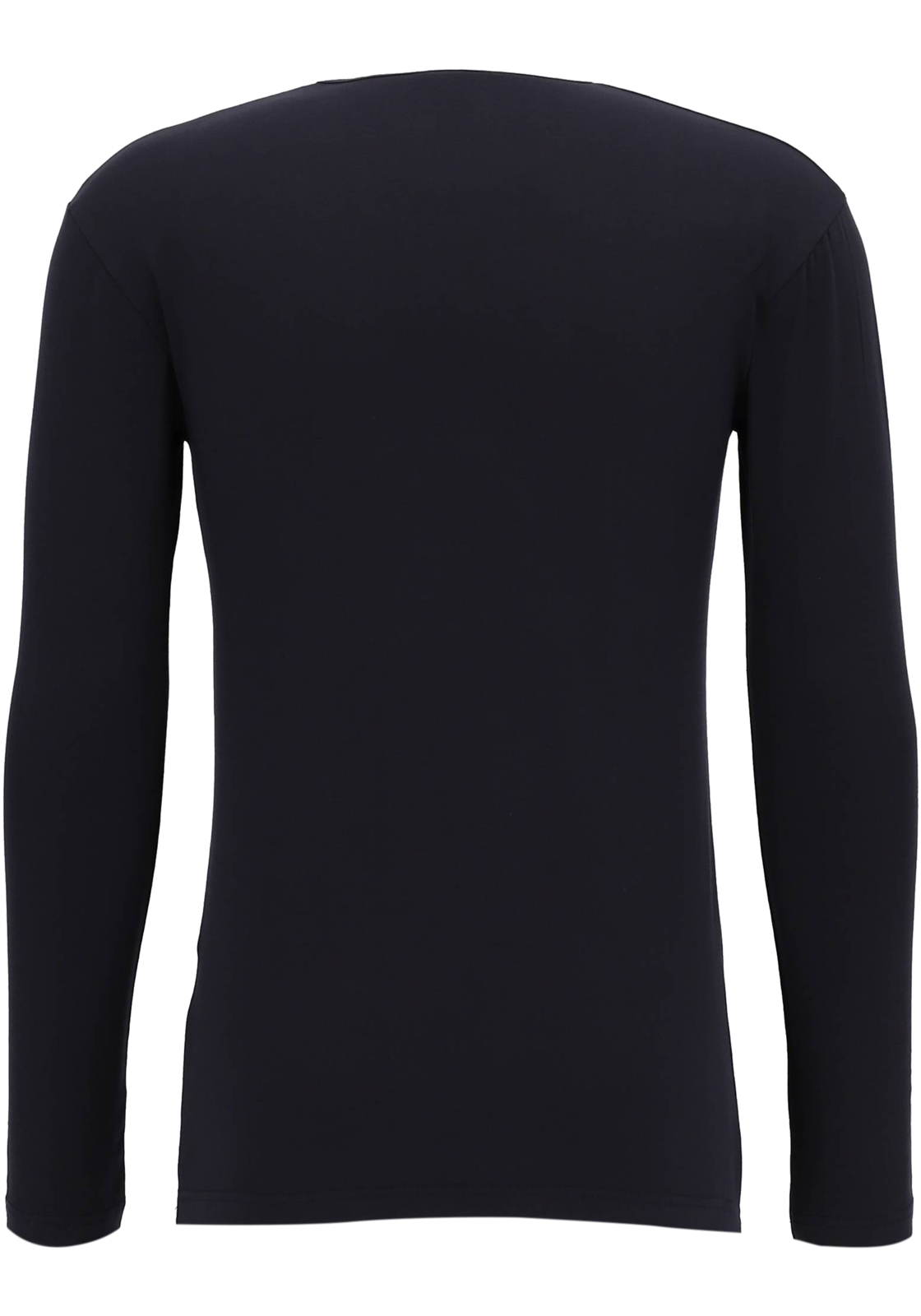 ALAN RED T-shirt Olbia (1-pack), O-hals lange mouw stretch, blauw ALAN RED T-shirt Olbia (1-pack), O-hals lange mouw stretch, blauw