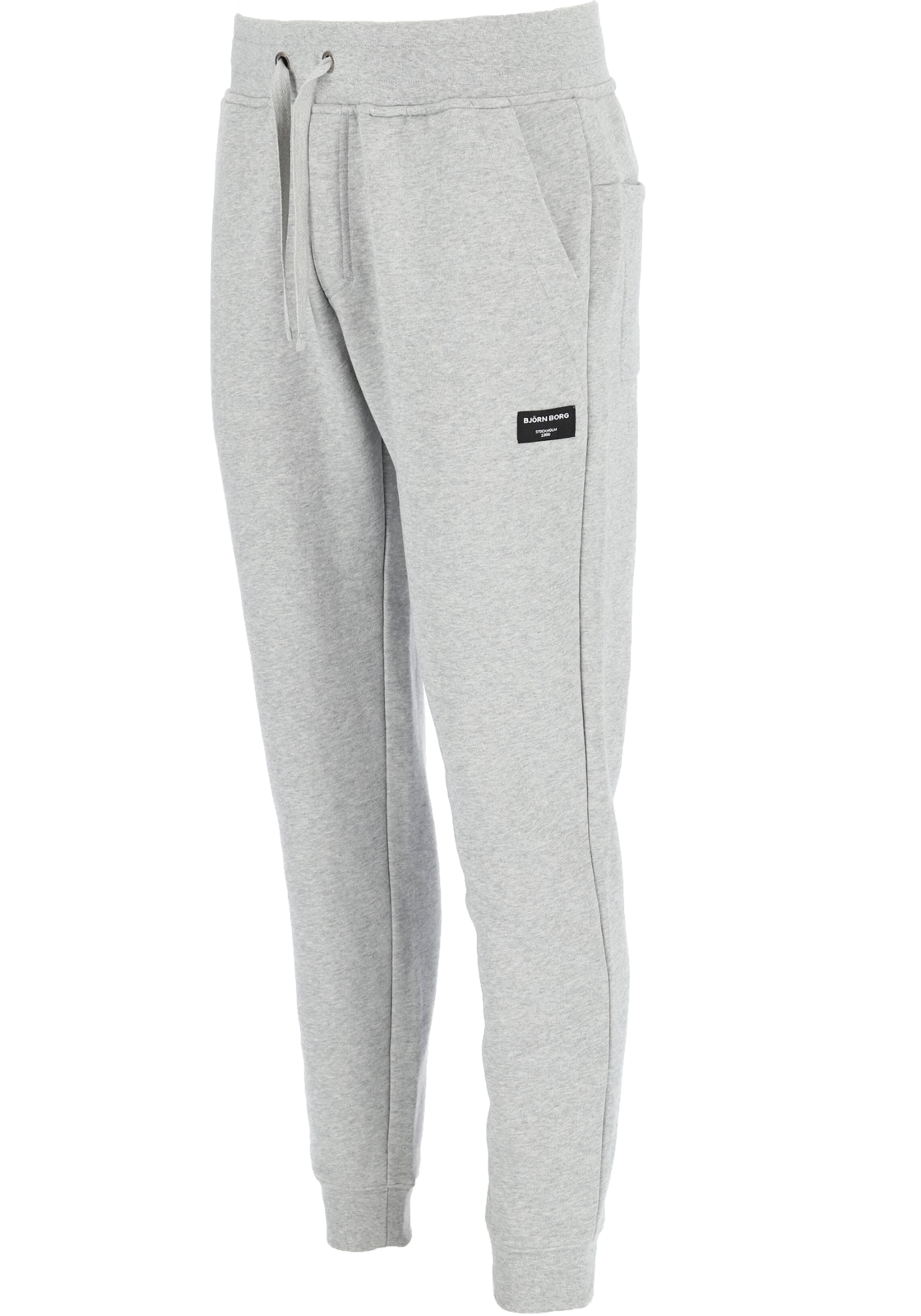 2-7321465147844-bjornborg-BB_jg_9999143590741_grijs_HR Bjorn Borg tapered pant, heren joggingbroek dik, lichtgrijs melange