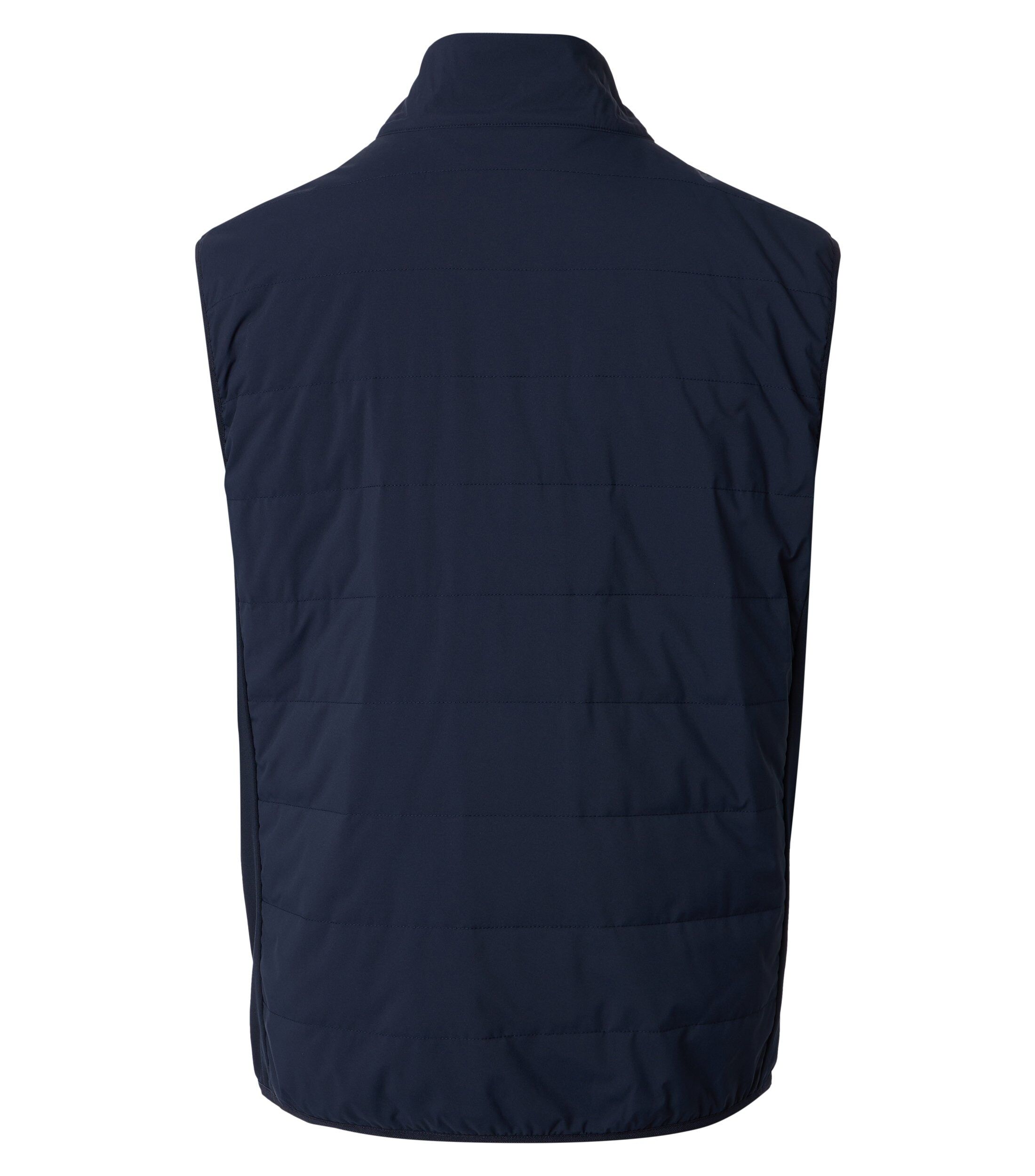 CASA MODA comfort fit bodywarmer, blauw, donkerblauw, wit