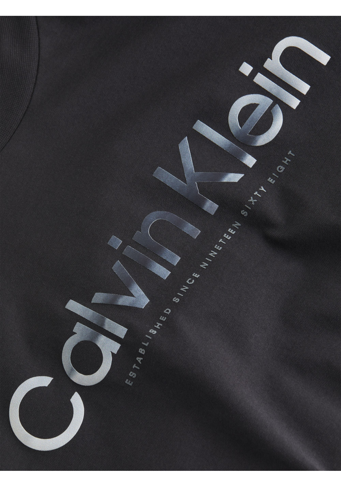 image_3_K10K112497BEH_D_C4161wid2000amphei2000ampop_usm1710 Calvin Klein Diffused Logo T-shirt, heren T-shirt korte mouw O-hals, zwart
