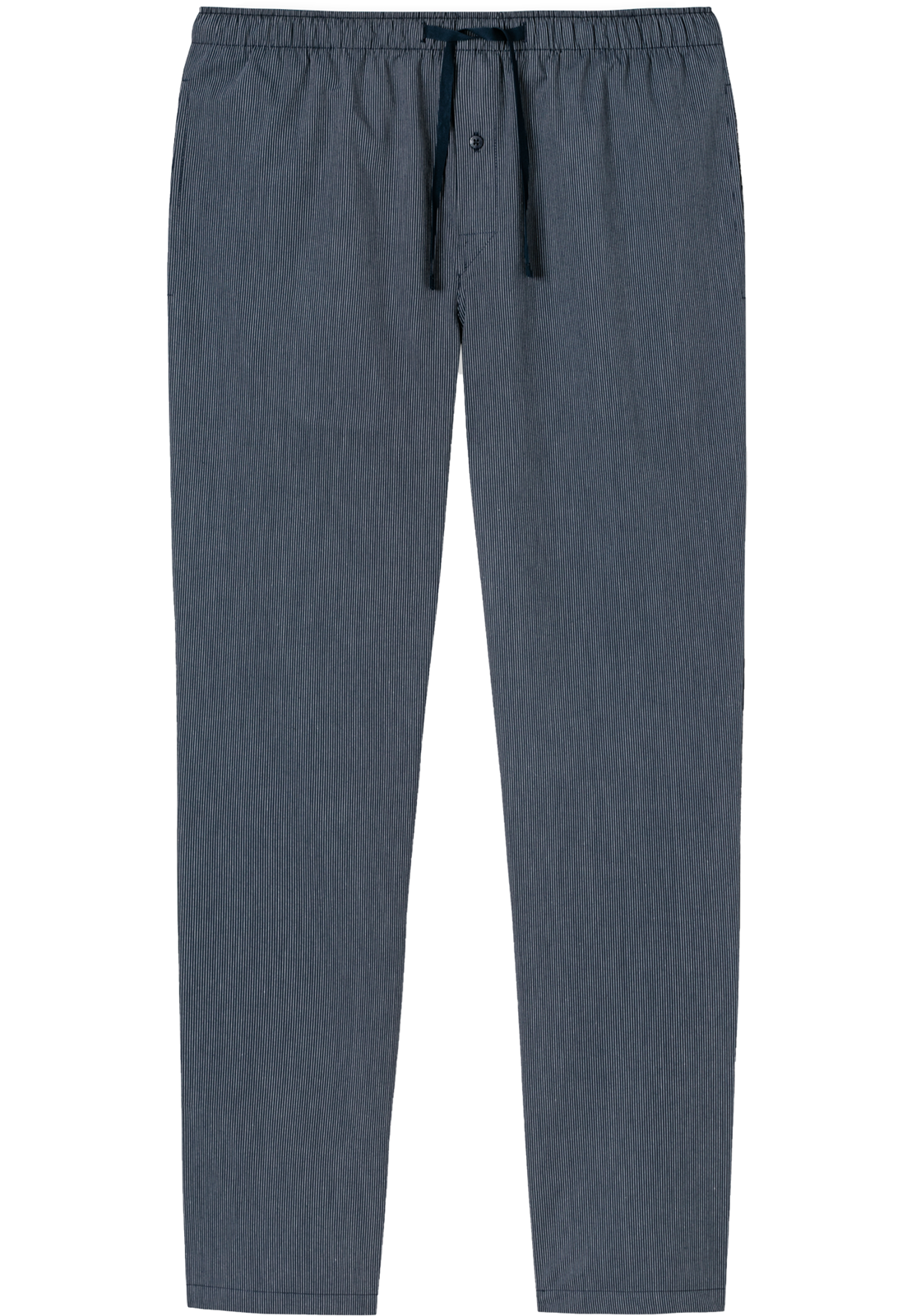 1-4007065060044-schiesser-mixrelax-loungebroek_HR SCHIESSER Mix+Relax lounge broek, lange pijpen, dun niet elastisch, blauw fijn gestreept