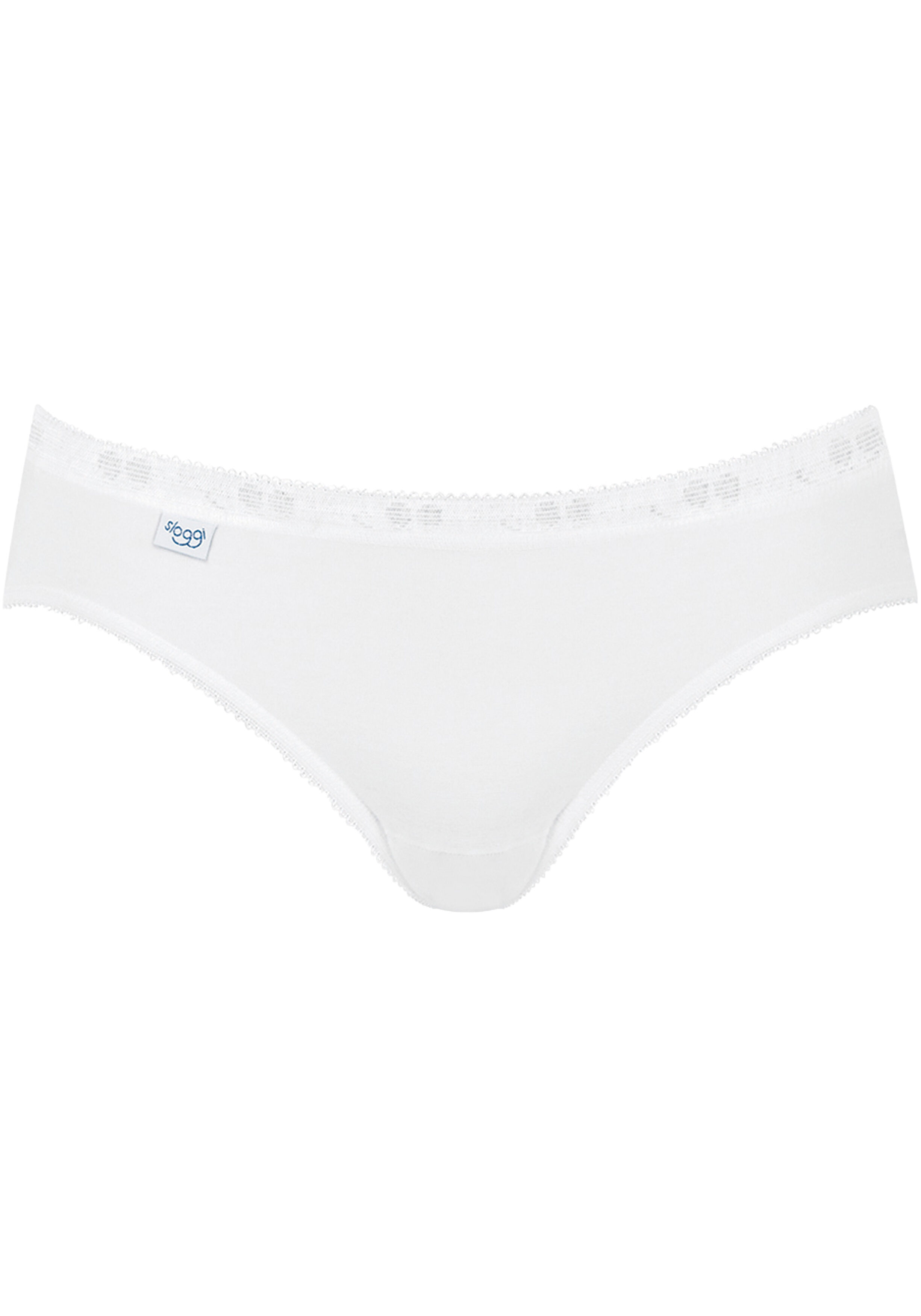 Sloggi Women Basic Mini, dames mini slip (4-Pack), wit