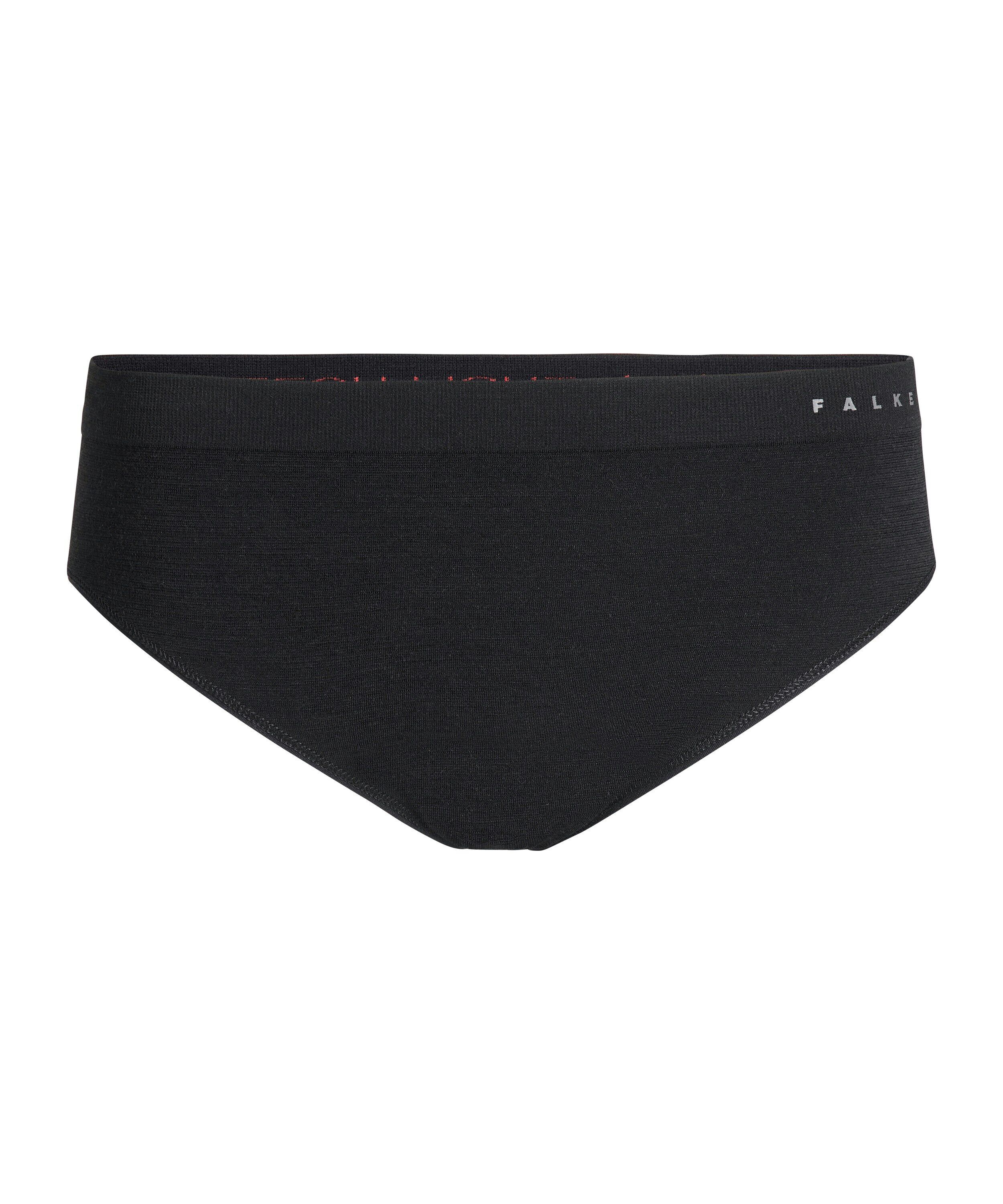 FALKE dames slip Wool-Tech Light, thermobroek, zwart (black)