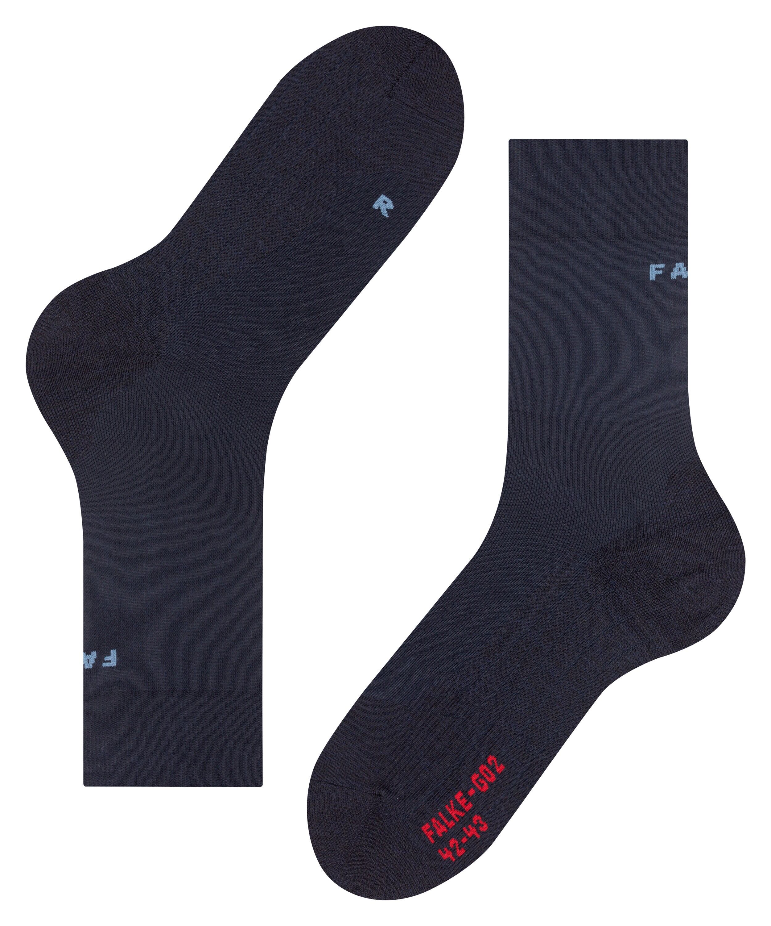 FALKE GO2 heren golf sokken, blauw (space blue)
